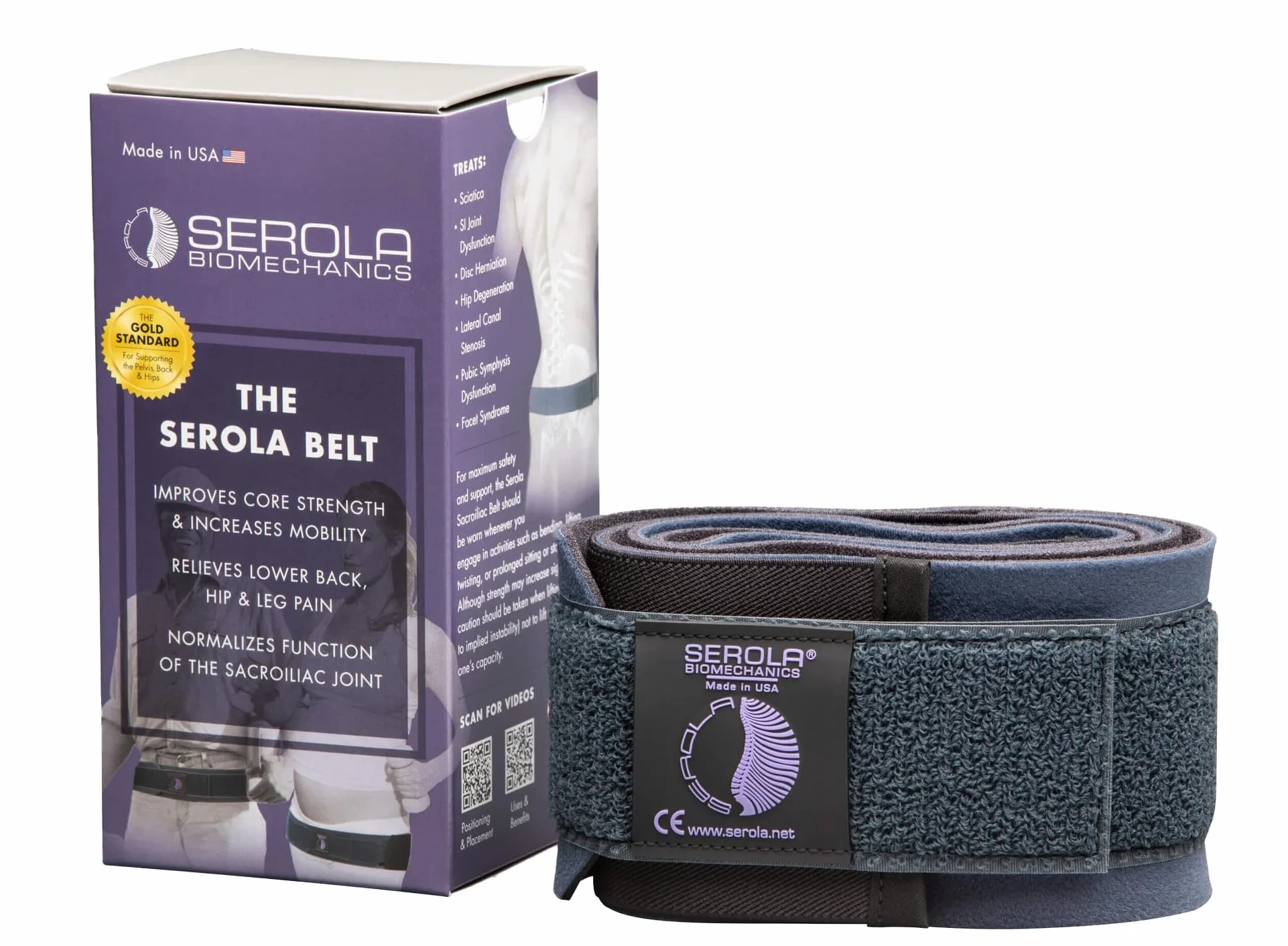 Serola Cintura di supporto per maternità e gravidanza, comodo supporto per bacino, vita, schiena e addome, tutore per pancia per lo sport e il tempo libero, colore blu