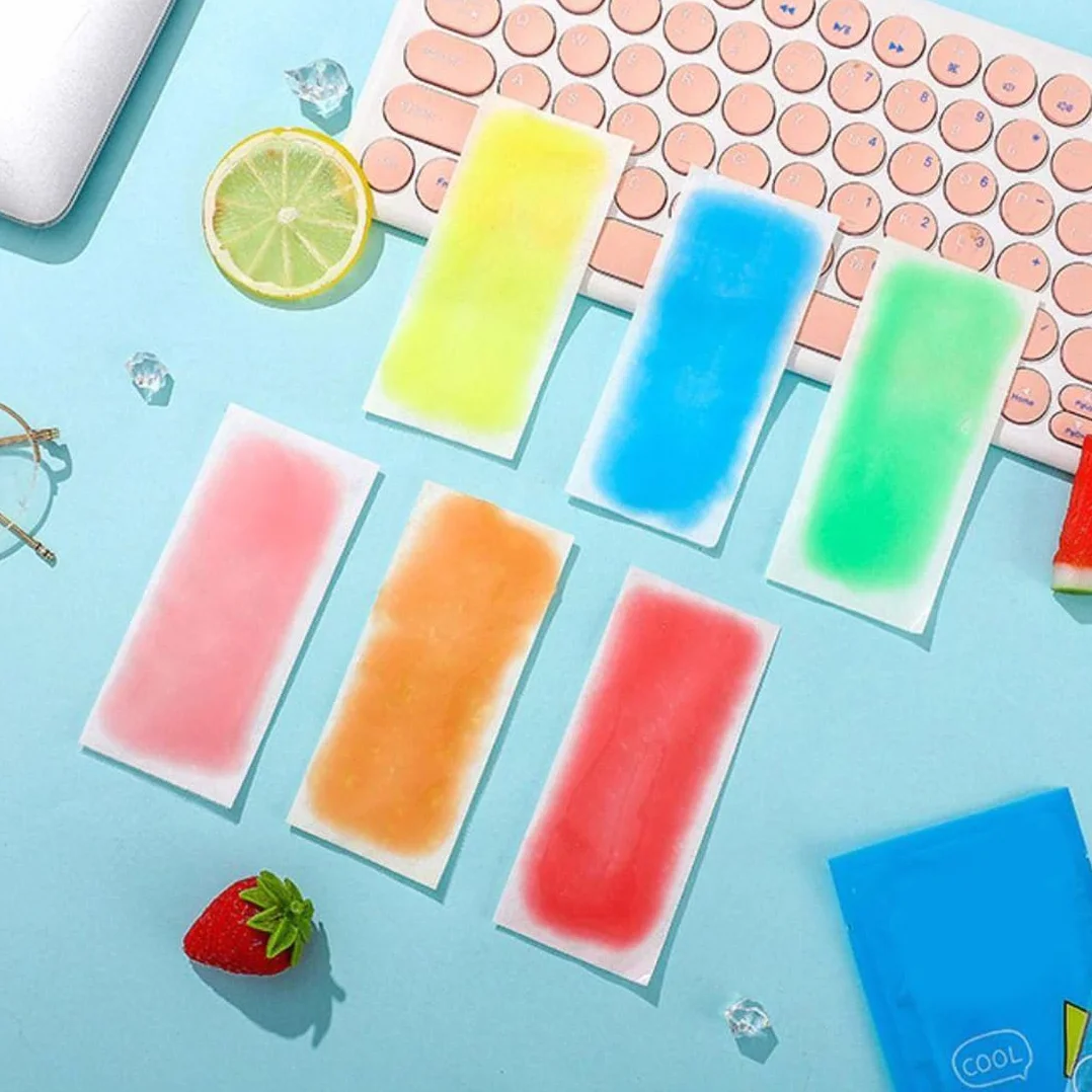 Cerotti Refrigeranti 24 Pezzi Gel di Raffreddamento per Caldo Estivo