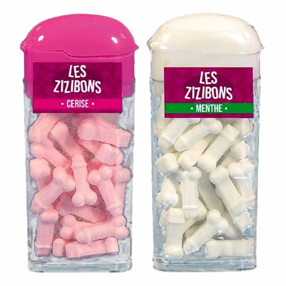 Caramelline caramelle colorate a forma di pisello gusto fragola e ciliegia 18g x 2