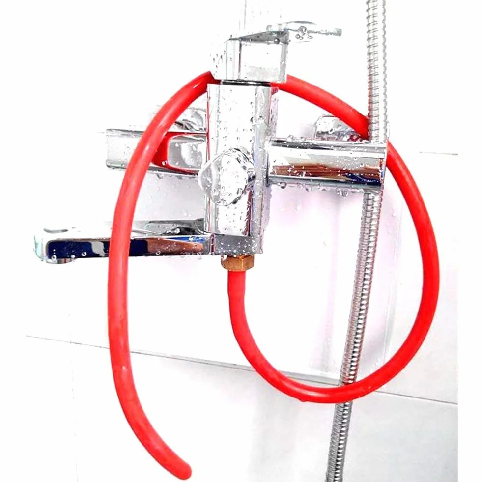 Tubo Flessibile per clistere Silicone Comodo Attacco per clistere per Donne e Uomini Tubo da 50 cm + 150 cm