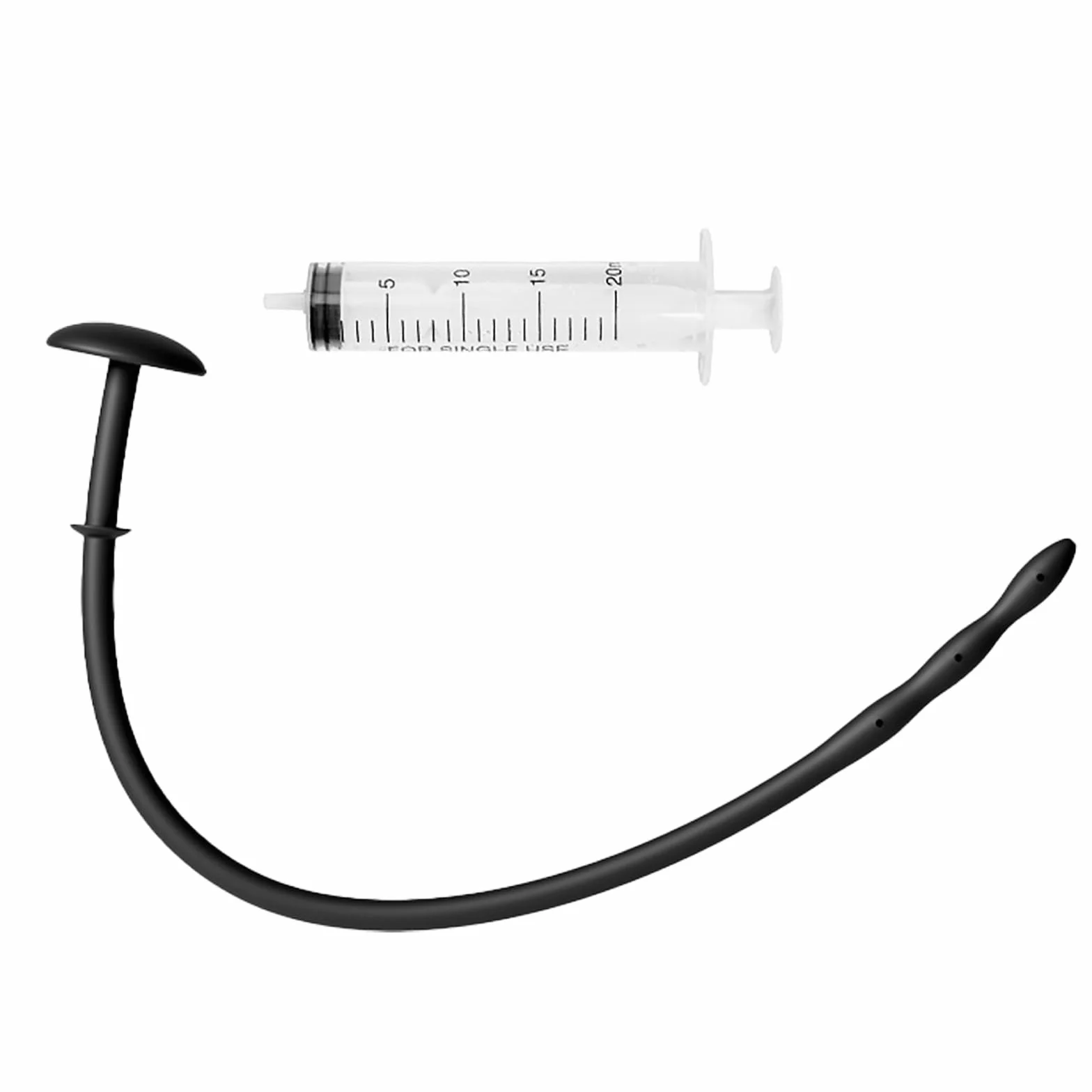Plug Del Pene Dilatatore Uretrale Cavo Plug Uretra Catetere in Silicone Uretra Uomo Dilatatori Stimolazione Della Prostata Giocattolo Del Sesso (Set,1)