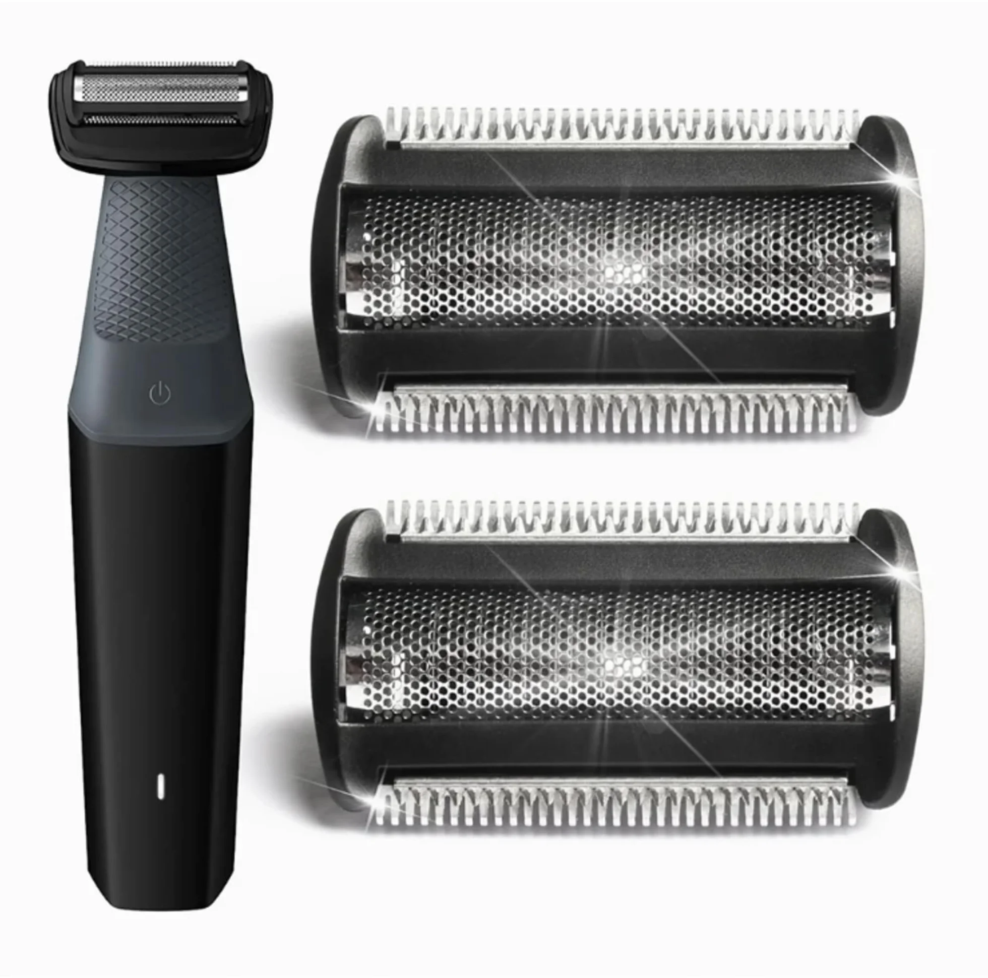 Testina di ricambio Philips Bodygroom Series 7000 5000 3000 confezione da 2