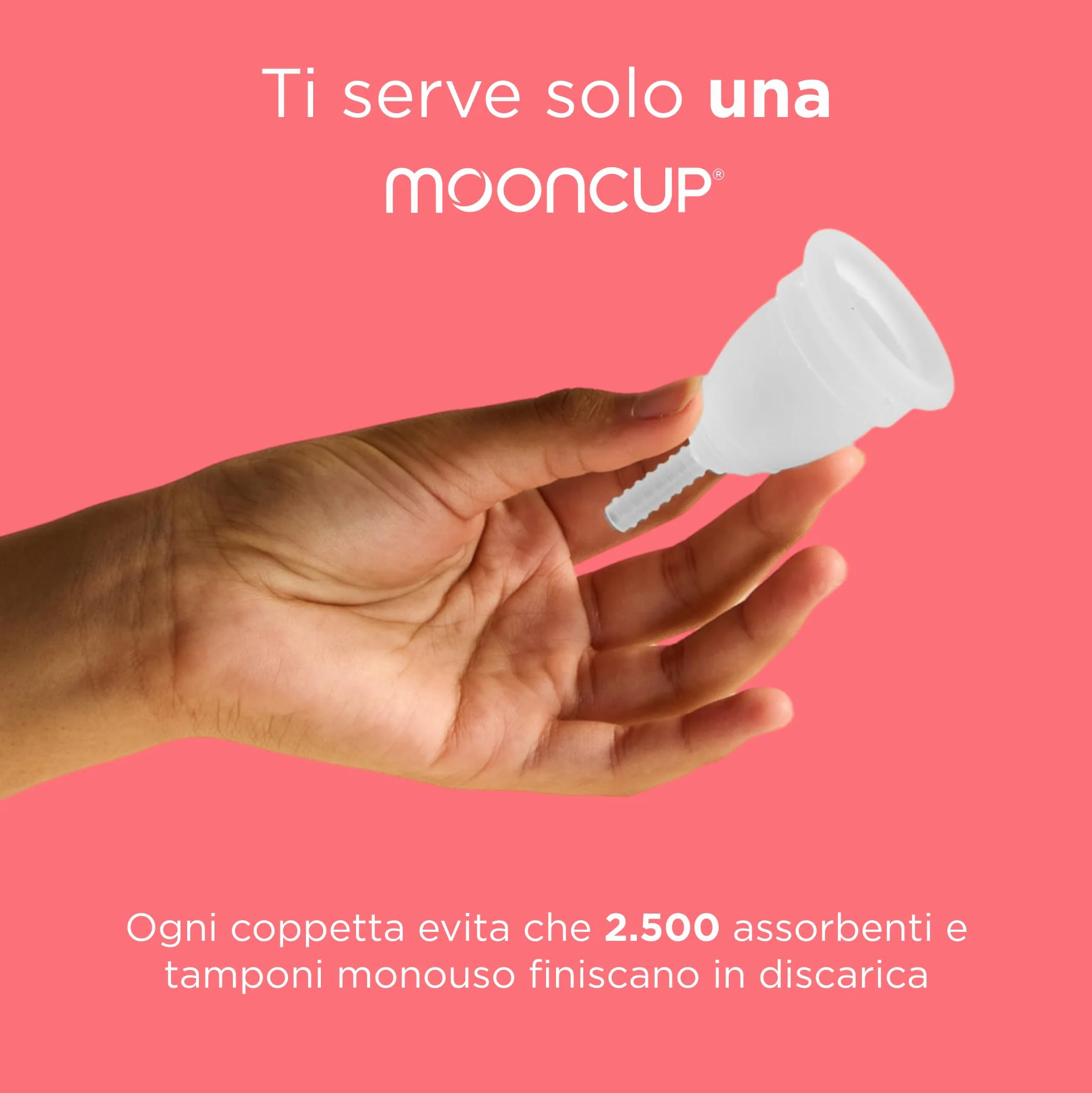 MOONCUP - Coppetta mestruale ecologica - Taglia A