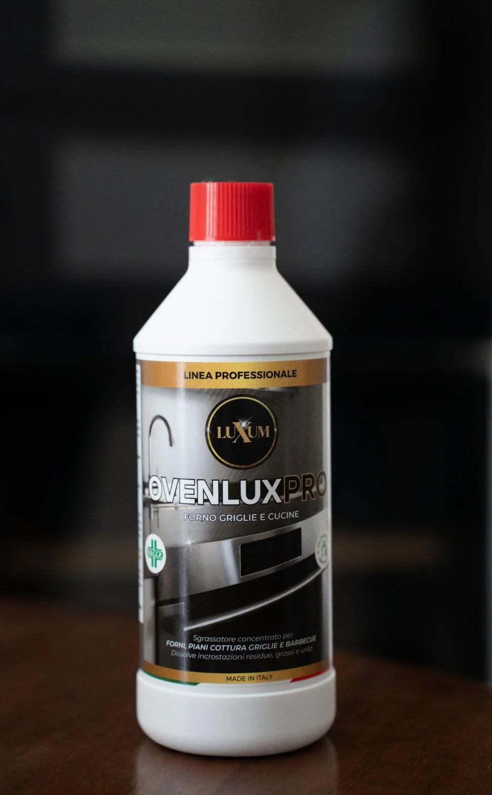 OvenLux PRO Detergente sgrassante decarbonizzante HACCP 2 × 750 ml