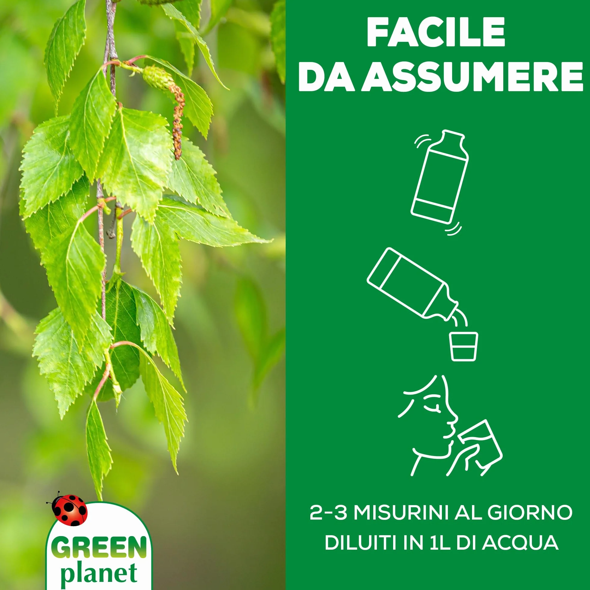 Matt Drenante Forte con Linfa di Betulla, 500ml
