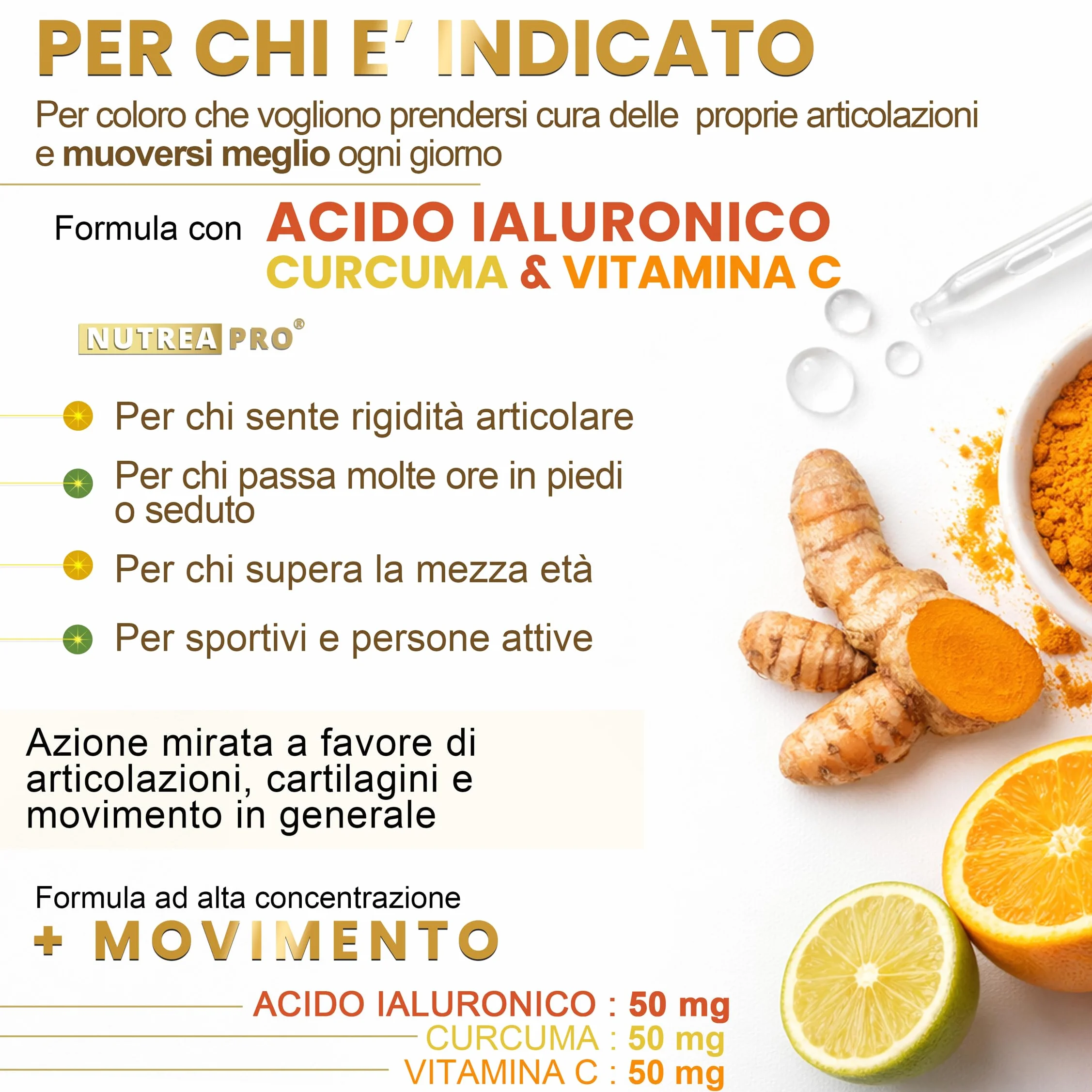 Glucosamina Condroitina MSM NUTREA PRO® | Formula Complex 2408 mg con Boswellia Serrata | 1000mg Glucosamina, 500mg Condroitina, 500mg MSM | integratore articolazioni e Mobilità | 120 Cps ITA