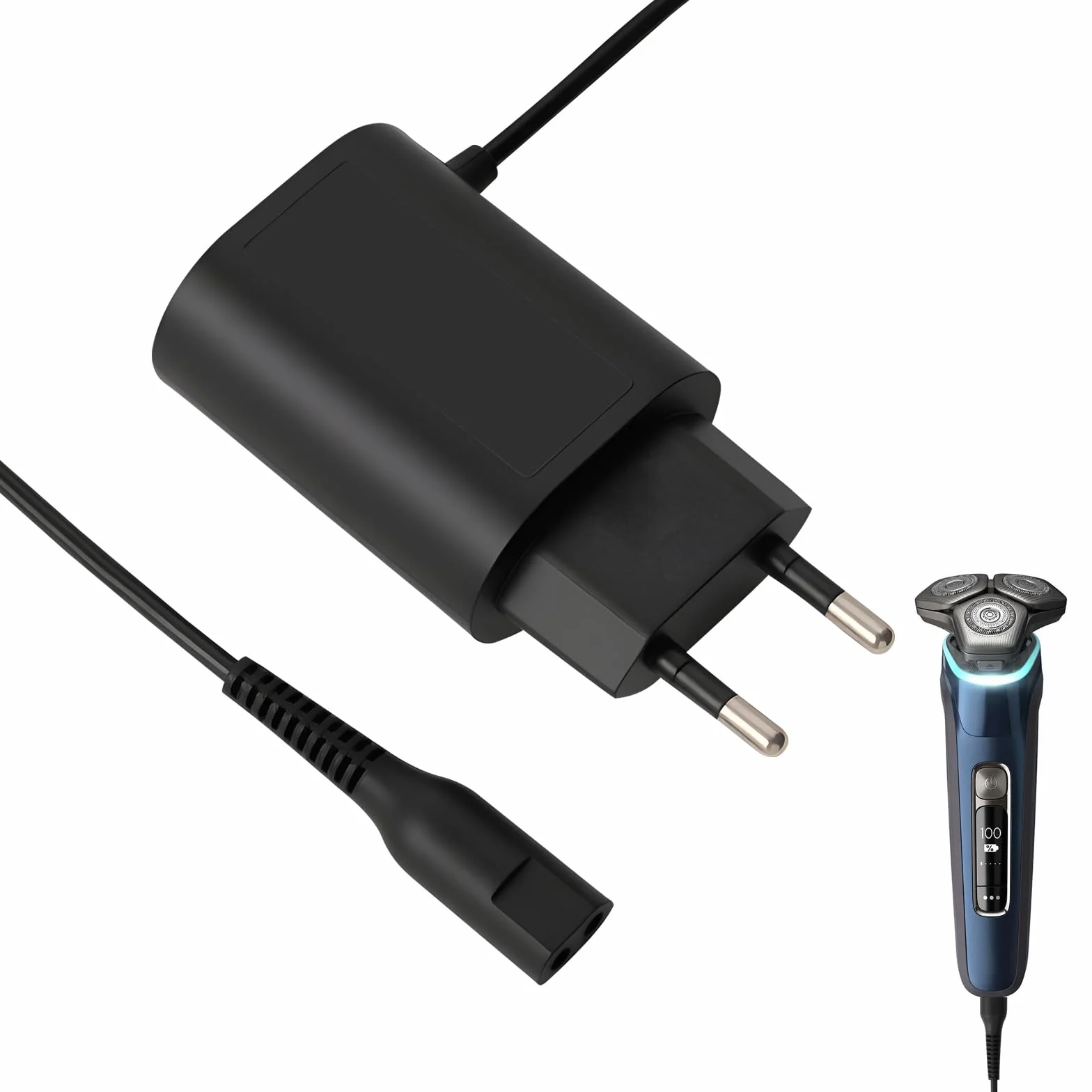 Caricatore per Rasoio Braun 12V 400mA Adattatore Alimentazione Serie 9 8 7 6 5 3 1