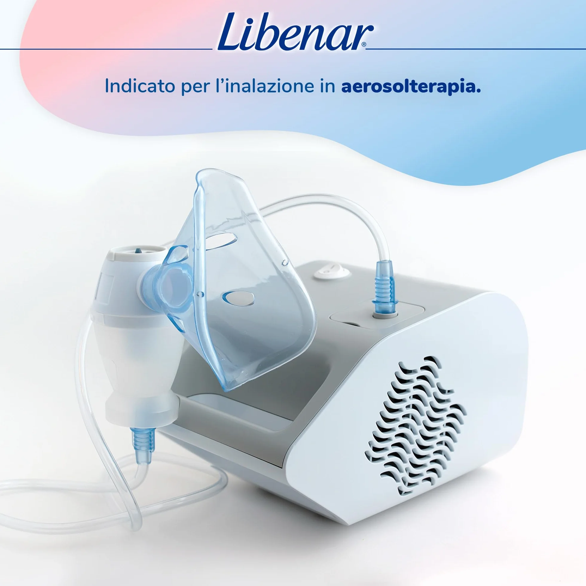Libenar Fiale Aerosol Ipertoniche 3% per Inalazione, 18 Fiale da 4 ml