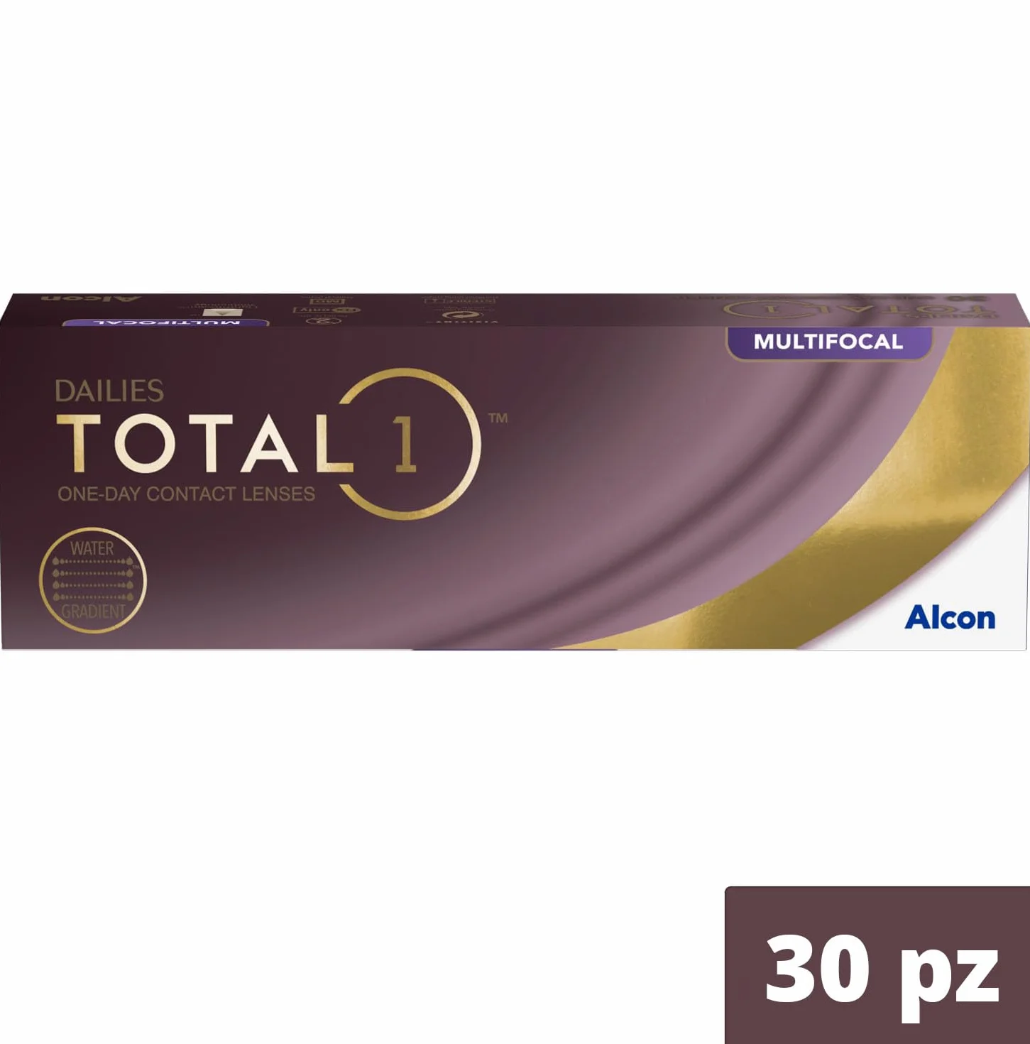 Dailies Total 1 Multifocal lenti a contatto giornaliere 30 pz BC 8.5 DIA 14.1 ADD LOW +02.25