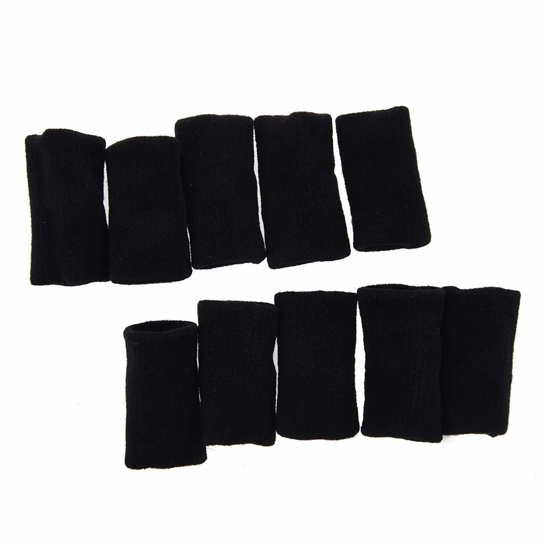 Nero Maniche Basket Supporto Wrap 10 Pz
