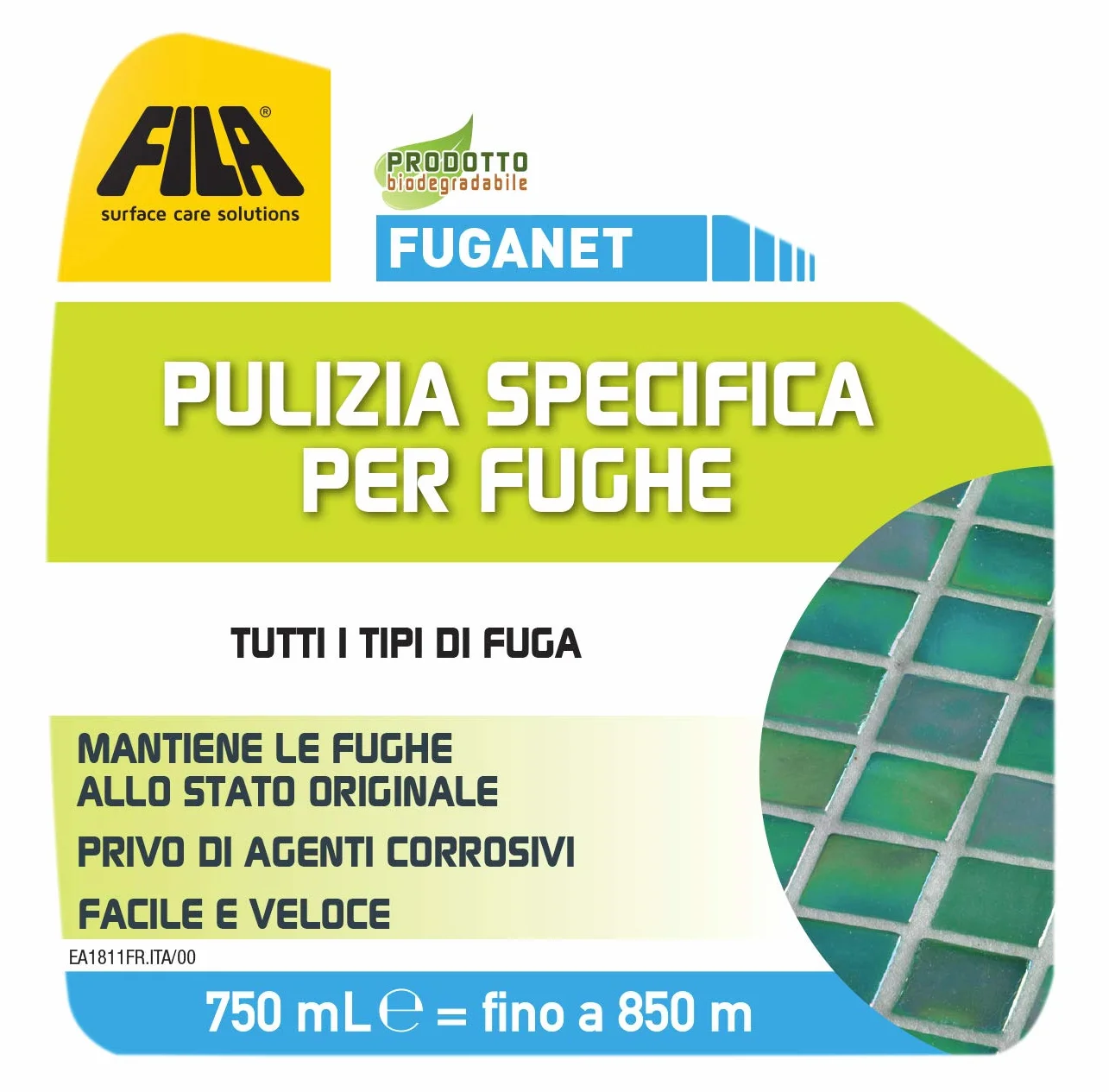 FILA FUGANET Pulizia Specifica per Fughe 750ml