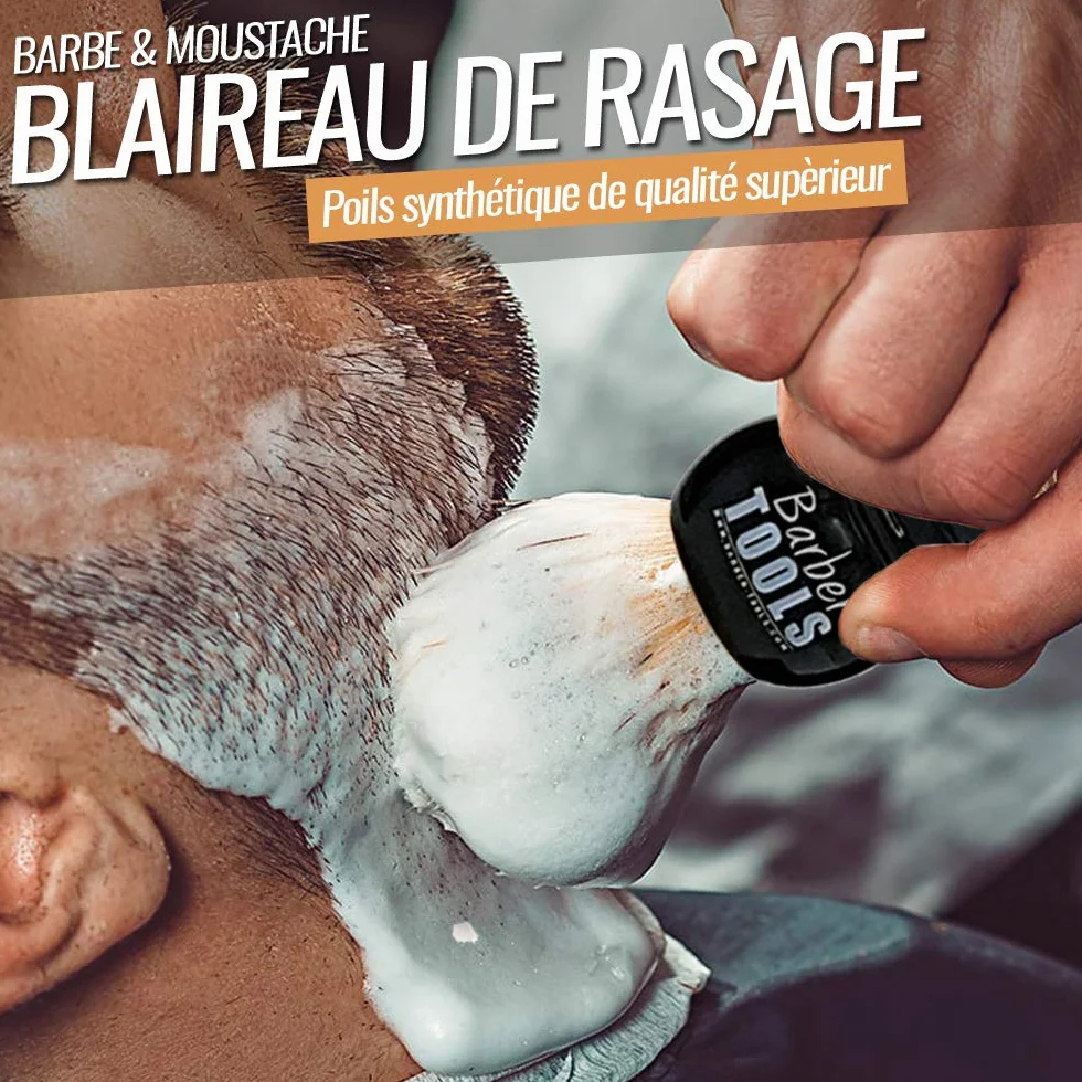 Barber Tools Pennello da Barba con Supporto