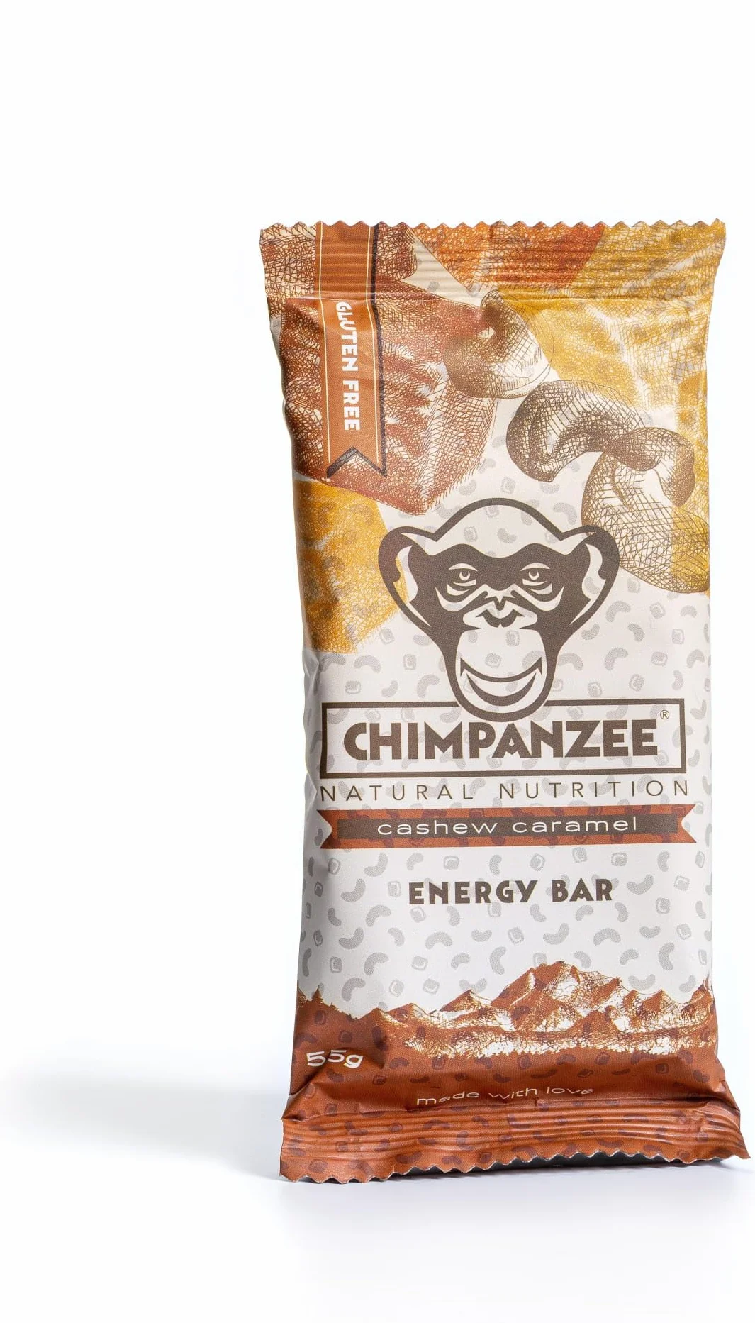 Chimpanzee Cashew Caramel Barretta 55g