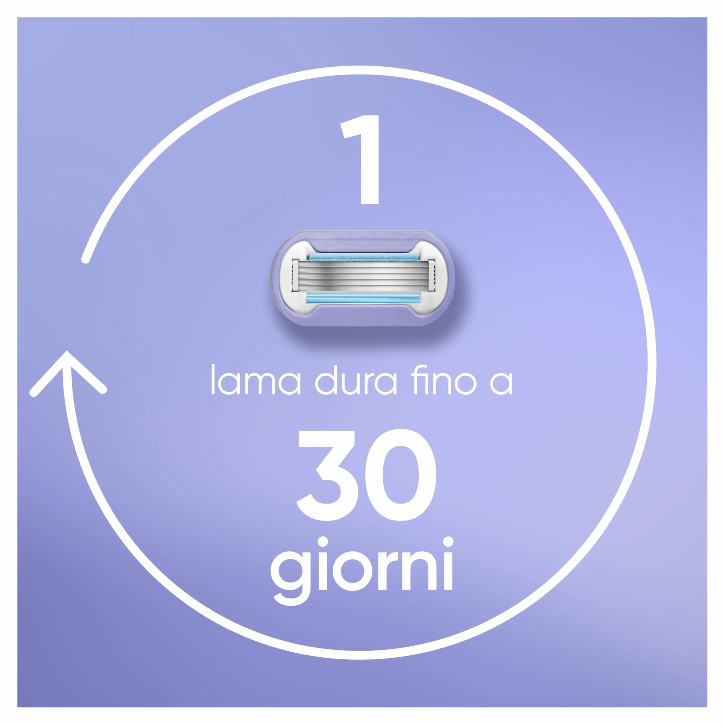Gillette Venus Deluxe Smooth Swirl Rasoio Donna 1 Manico 9 Lamette Ricambio 5 Lame FlexiBall