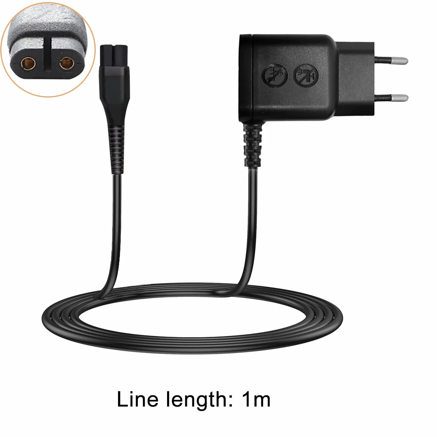 Philips Caricatore Rasoio 4.3V 70mA Cavo di Ricarica Sostitutivo