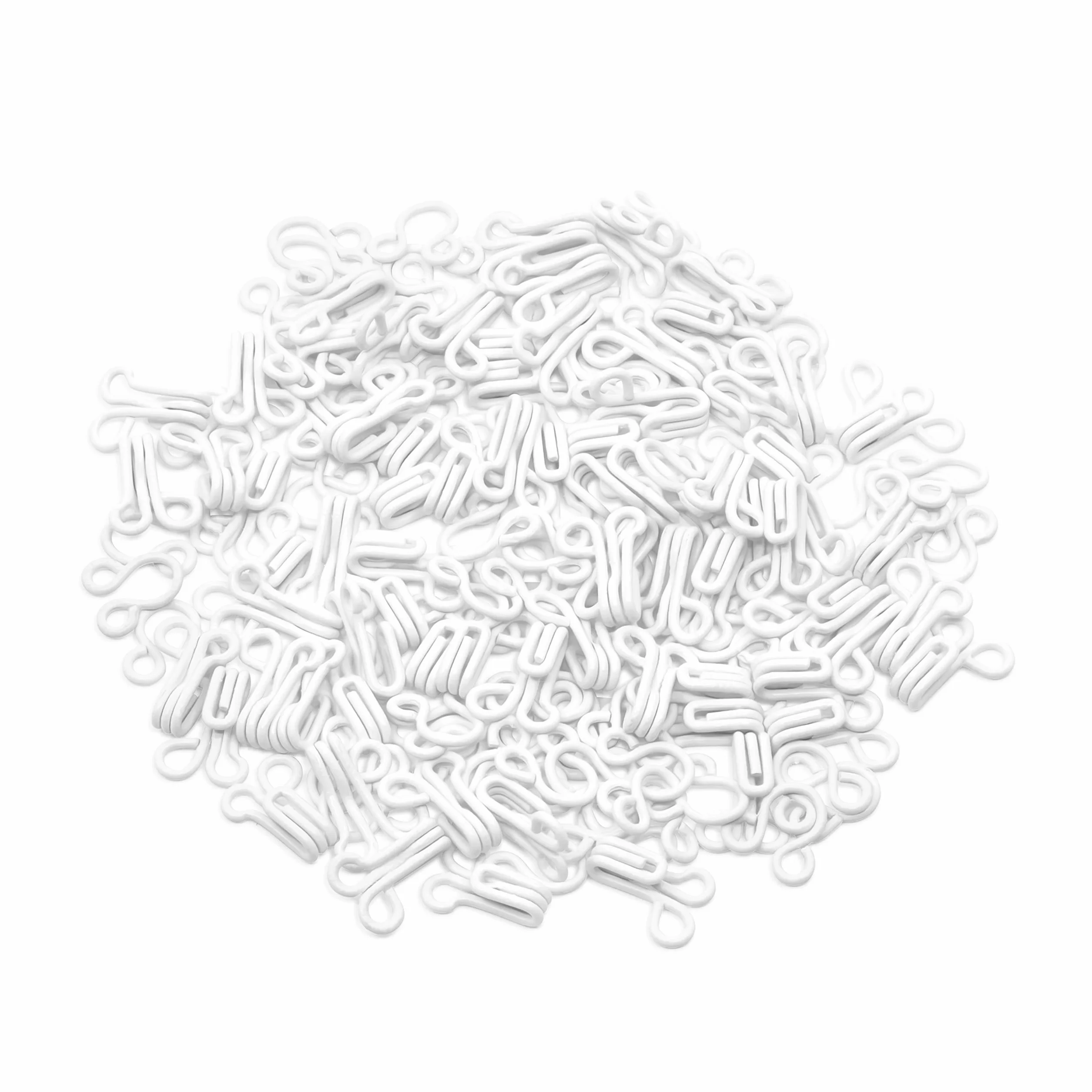 Dritz Hooks & Eyes White Elementi di Fissaggio, Size 2, 72 Sets