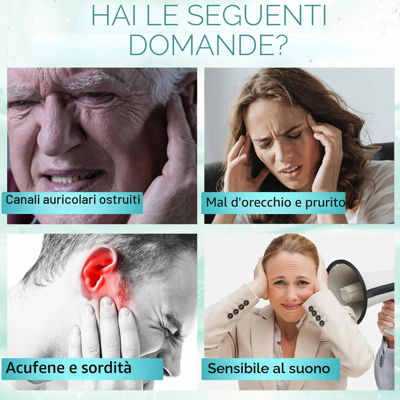 Sollievo per l'acufene, gocce auricolari per l'acufene, efficace contro l'acufene acuto e cronico, sollievo da acufene e ronzio per le orecchie, rilascio