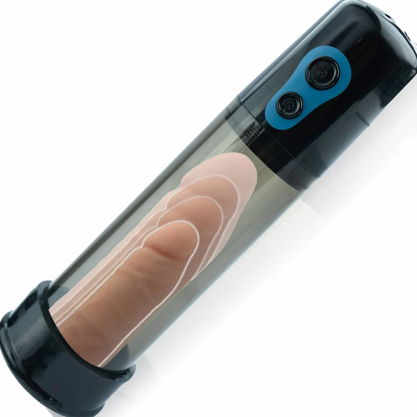 Pompa per il Pene Elettrica 28cm per Ingrandimento Erezione Pompa Elettrica Giocattolo Erotico per Uomini con Livelli di Aspirazione Sex Toy Estremo Modello FOPS P02-8