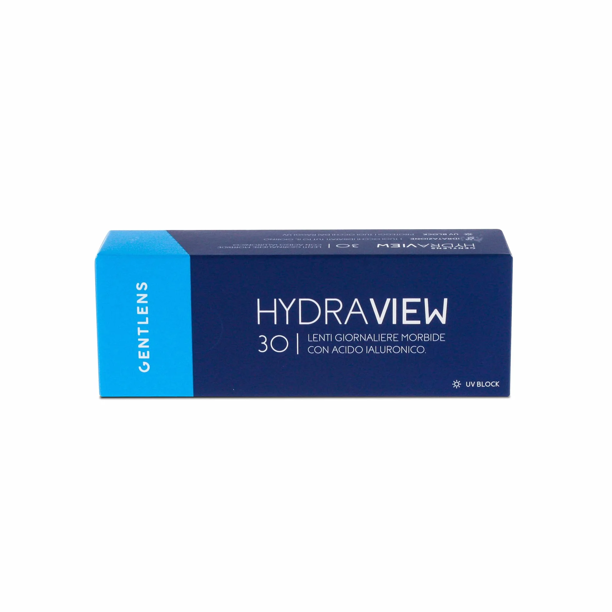 GentLens Hydraview 1 Day 30p - Lenti a contatto giornaliere morbide - (-3.00)