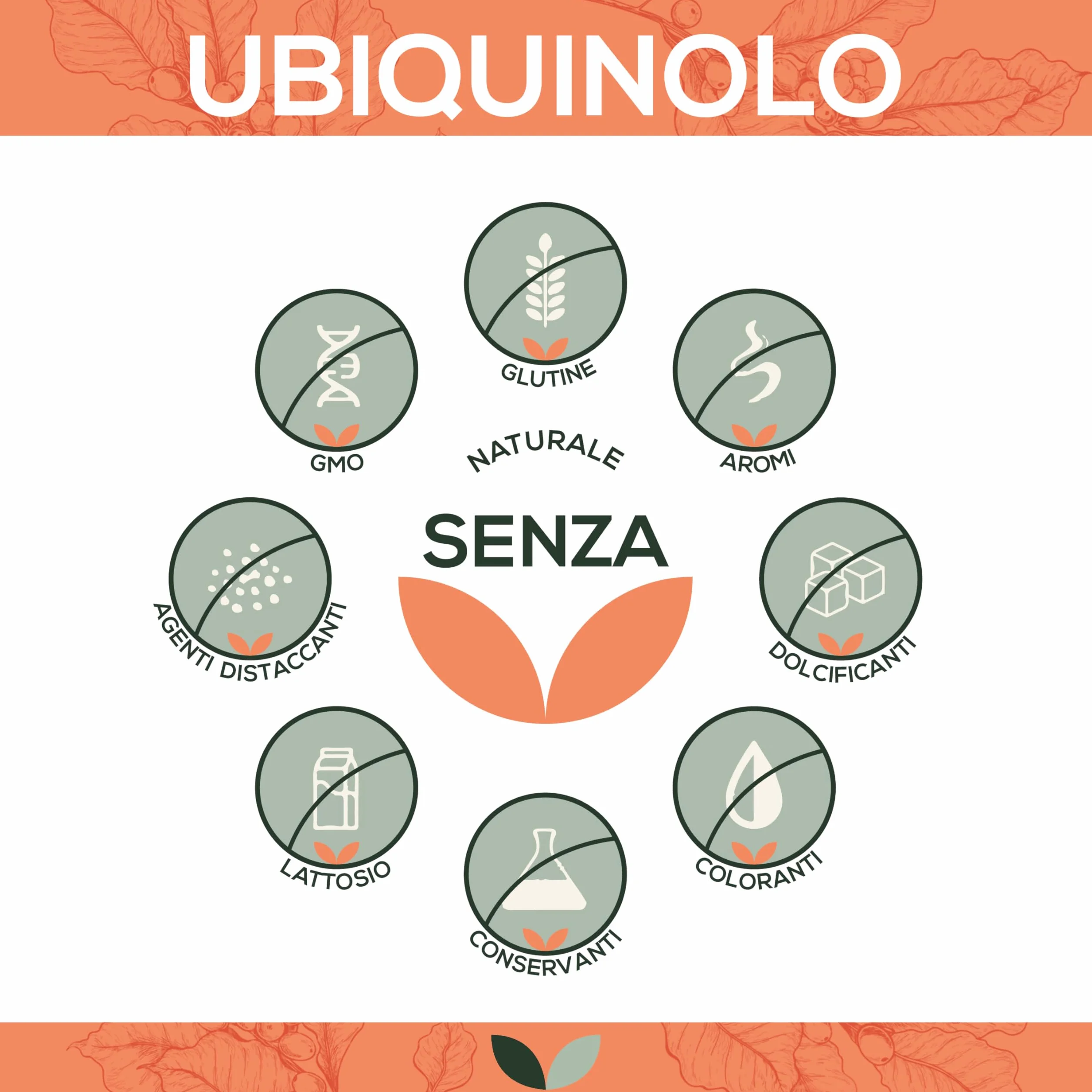 Ubiquinolo 200 mg | 60 capsule | Coenzima Q10 bioattivo | vegano | Imballaggio in carta ecologica al 100%