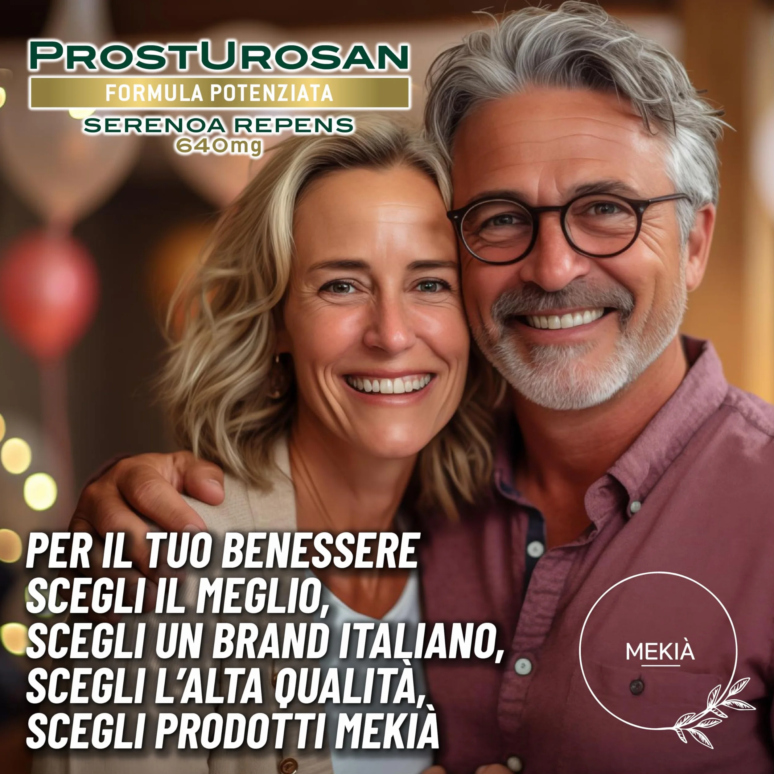 SERENOA REPENS 640 mg Alta titolazione 120 capsule integratore Vie Urinarie Prostata Uomo Saw Palmetto Uva Ursina Zinco Ortica Semi di Zucca Epilobio Pygeum