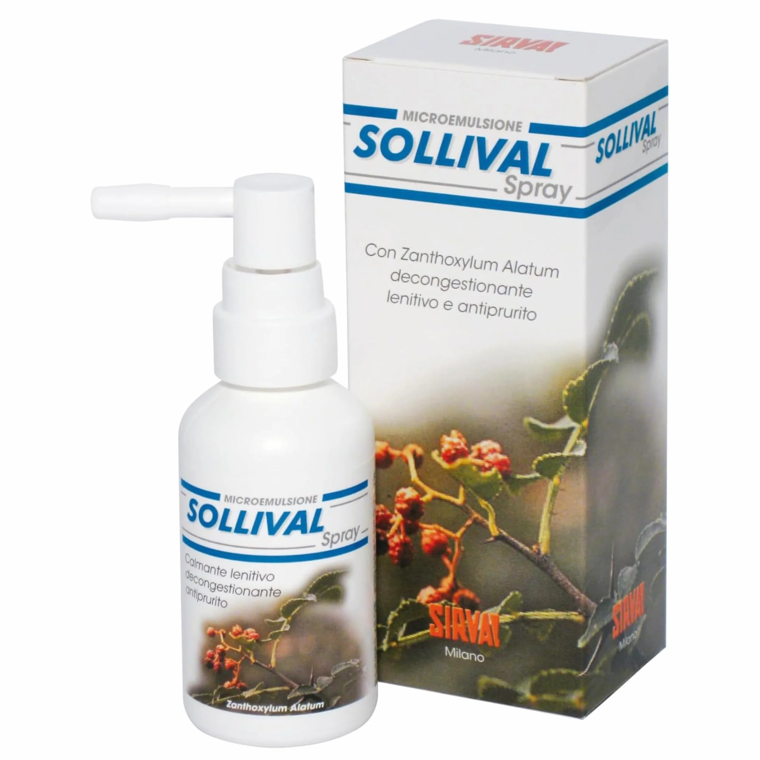 SOLLIVAL Spray Intimo Delicato per Freschezza e Comfort Quotidiano Femminile 50 ml