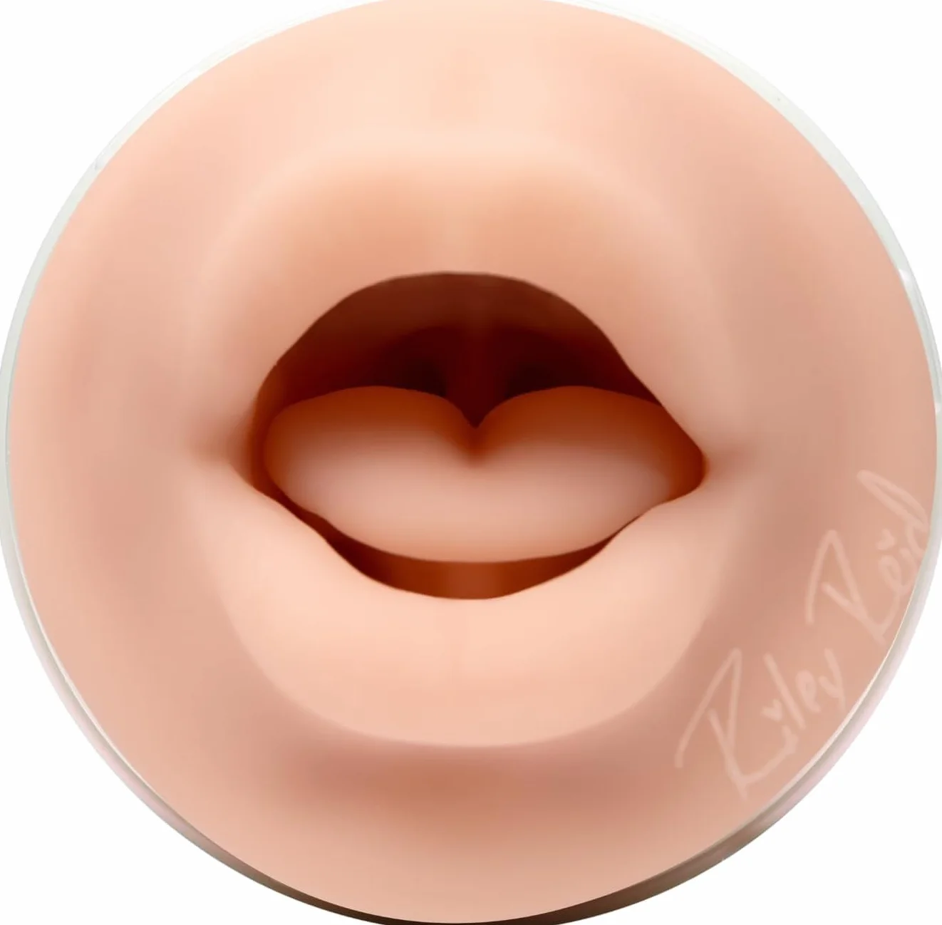 Fleshlight Riley Reid Insomnia (Mouth) - Masturbatore SuperSkin, giocattolo del sesso estremamente realistico