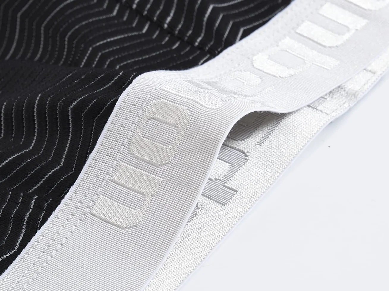 Tanga da uomo con perizoma, sacco grande, bianco, nero