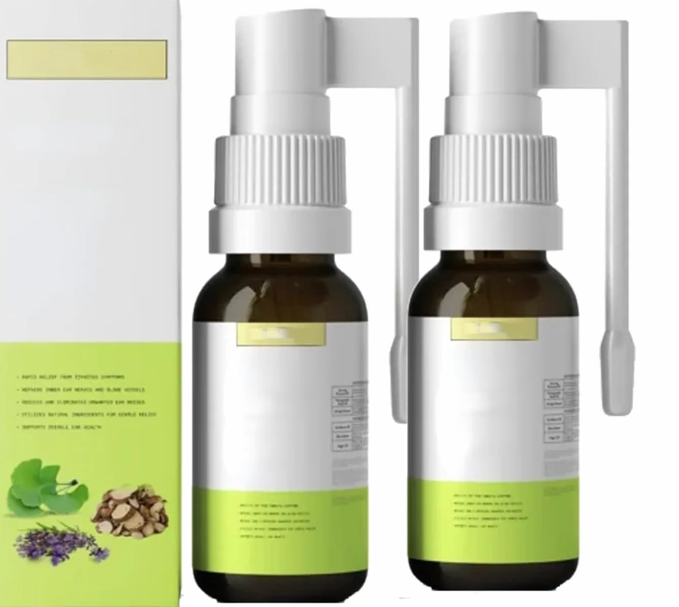 Spray per sollievo da acufene 2 pezzi