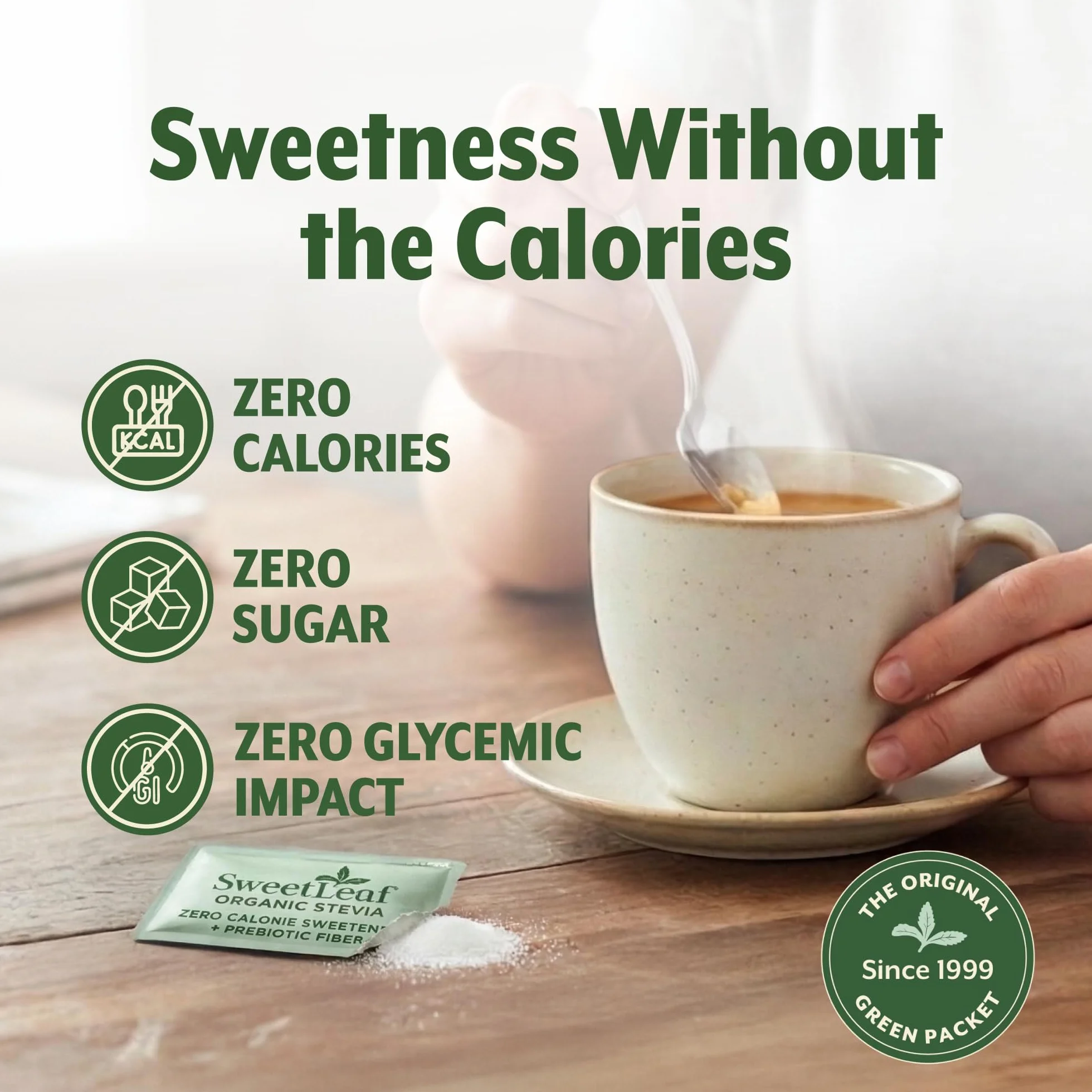 Sweet Leaf Stevia Organic Packets 70 ct