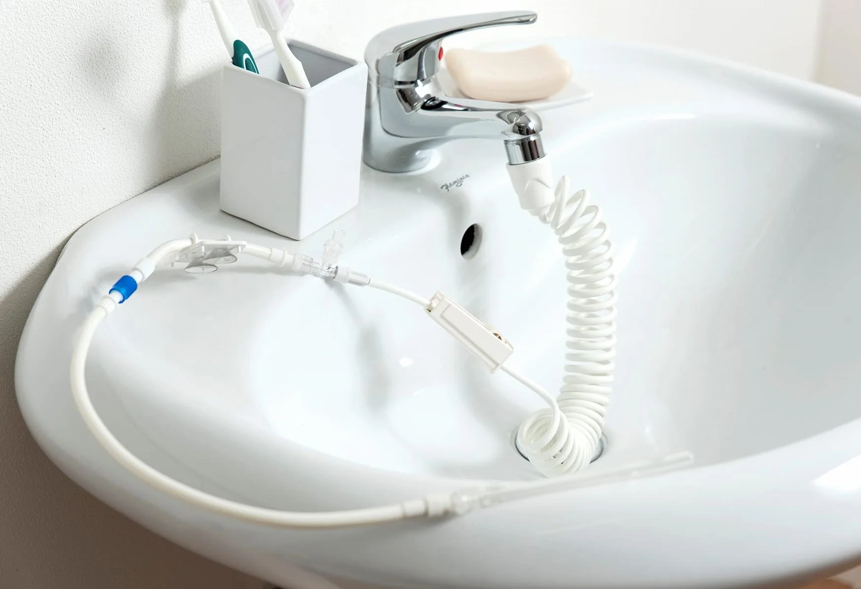 My Perfect Colon CARE Lavaggio Intestinale Domestico, Clistere per Pulizia Colon, Collega al Rubinetto