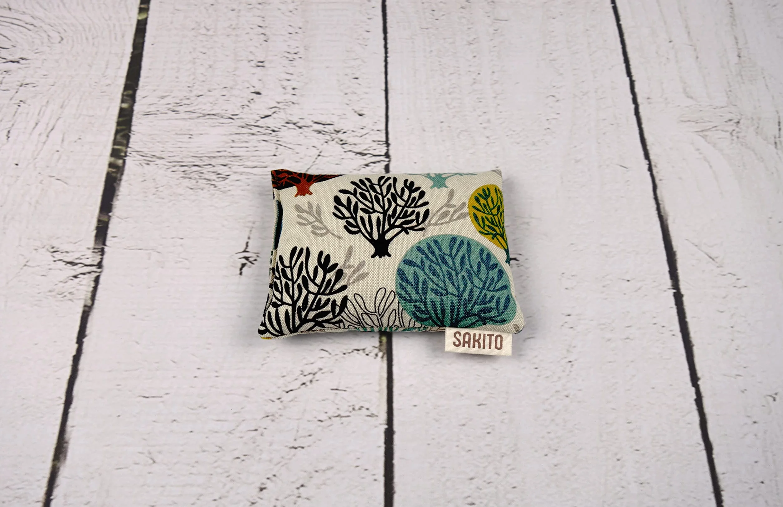 2 (uds) Cuscino Termico Microonde (14x10 cm) - Terapia Naturale per i Colici - Calore Naturale per la Pancia e per Eliminare i Gas - Sicuro per i Bambini - Tessuto di Prima Qualità
