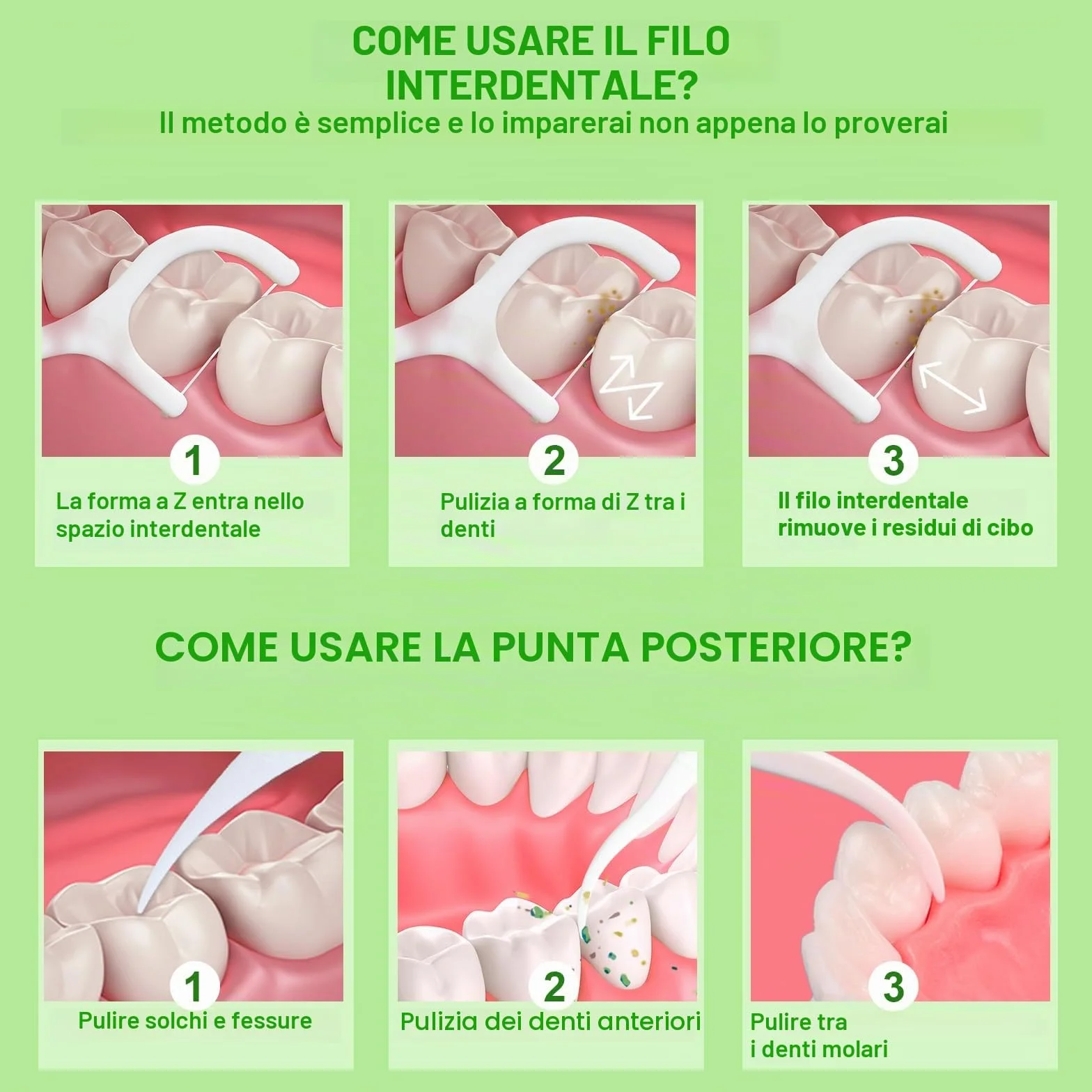300 Pcs Filo Interdentale Forcella, Archetti Filo Interdentale per Pulizia Denti Rimuovere I Residui Di Cibo E La Placca con Custodia Igienica Portatile per Uso Domestico
