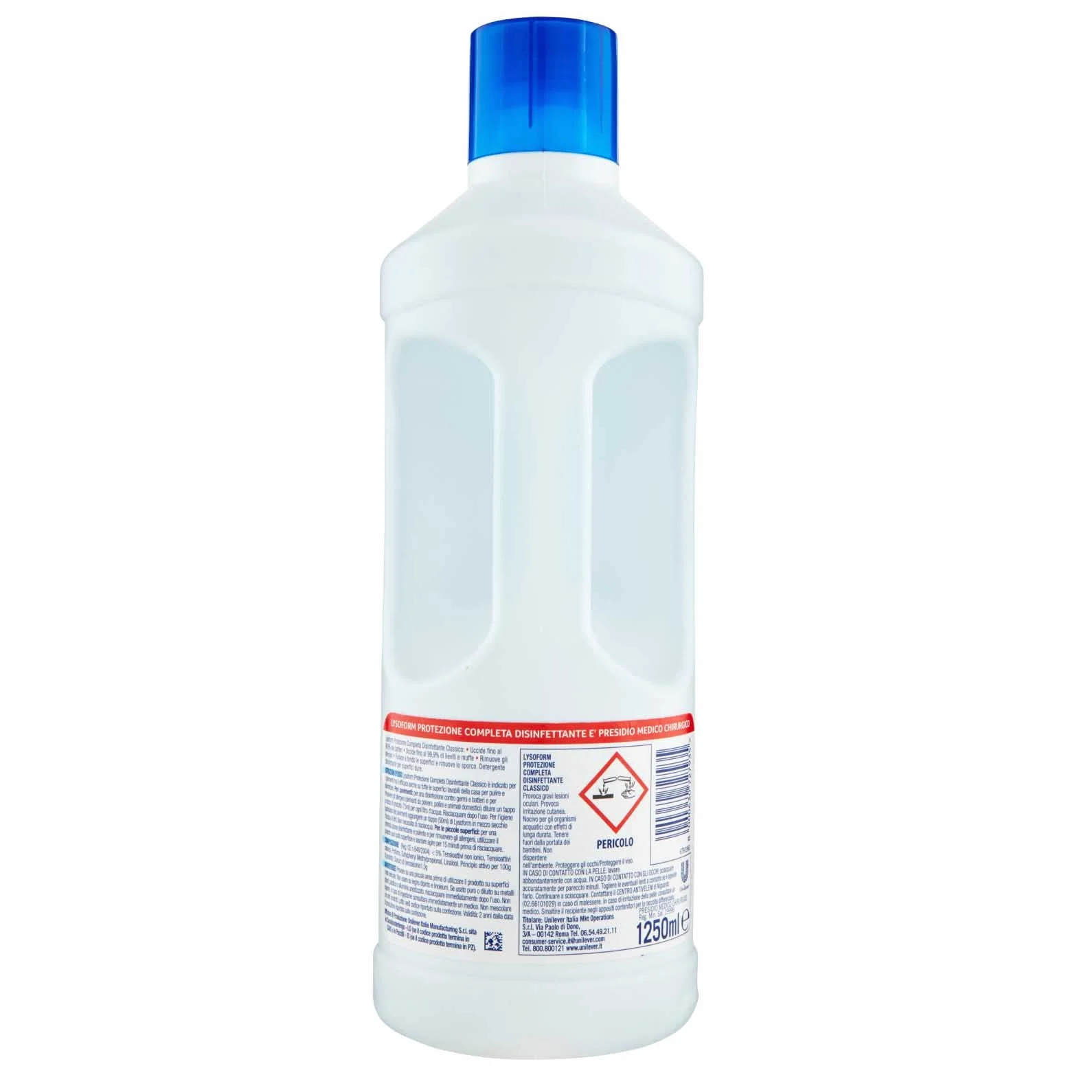 Lysoform Protezione Completa Disinfettante Classico Pavimenti Presidio Medico Chirurgico 5 Flaconi 1,25 L