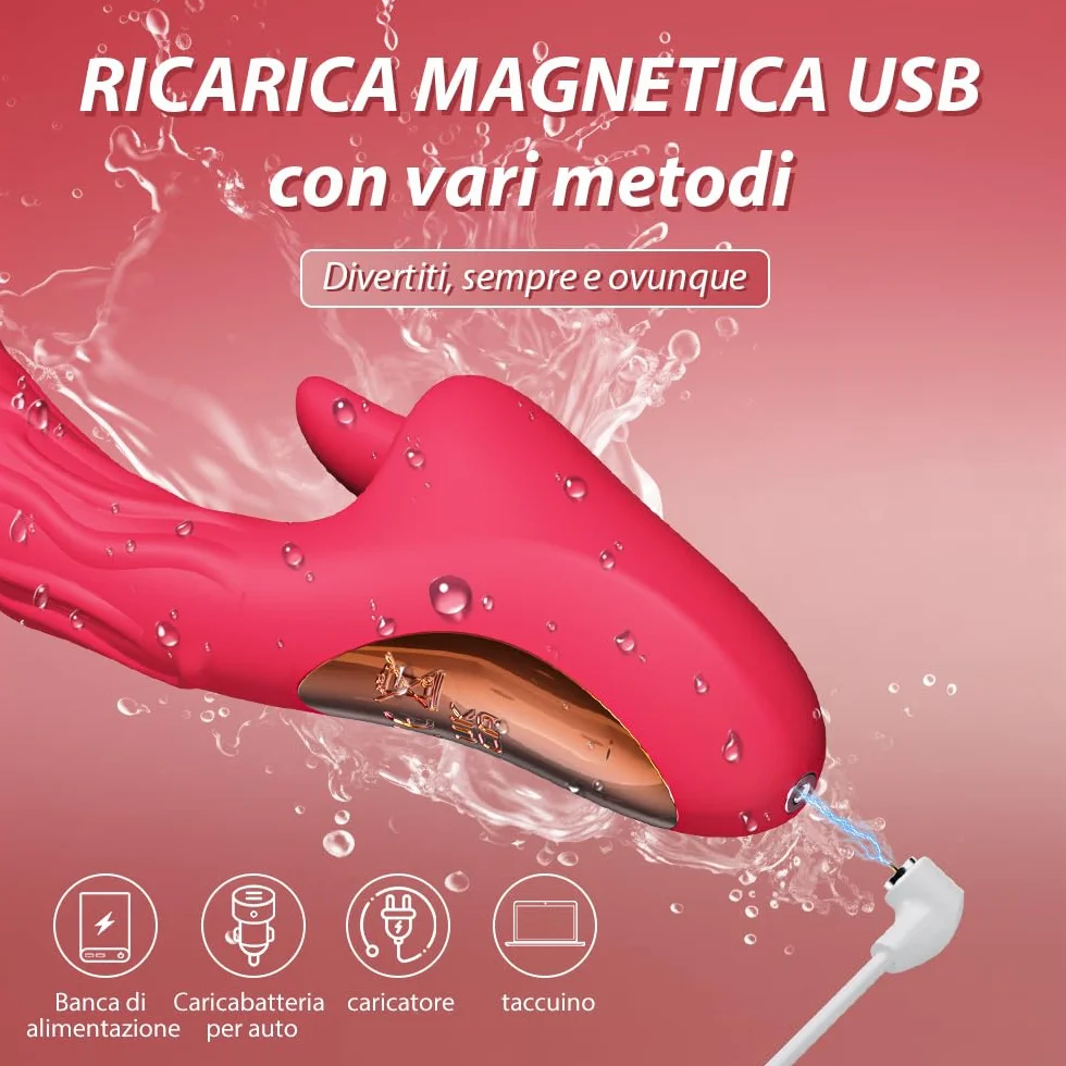 Vibratoreper Donna Professionale Sex Toys Dildo vibrante realistico Vibratore G-point femminile 7 * 7 Modalità vibratoria Adatto a coppie Donna Materiale silicone impermeabile