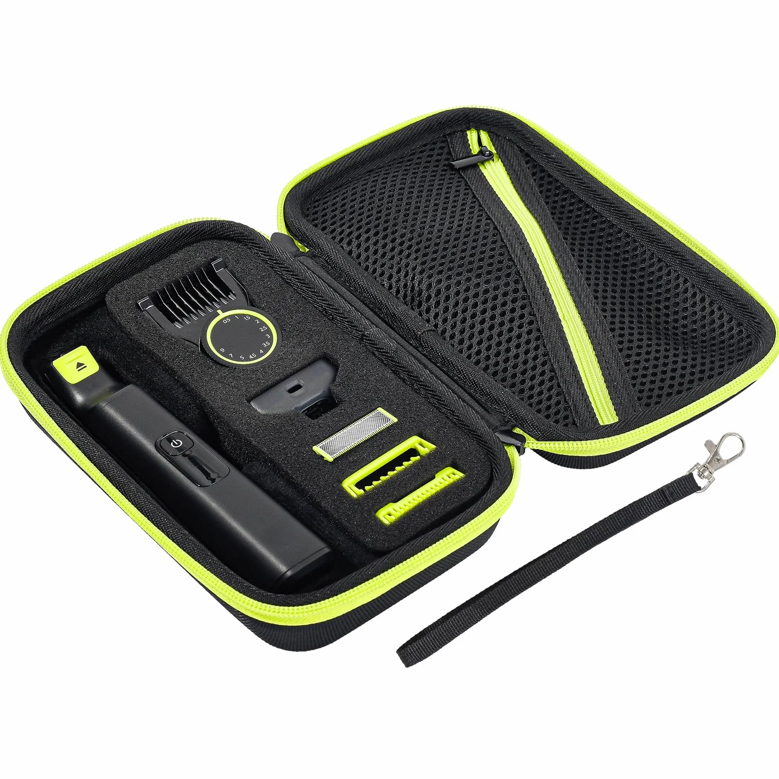 ProCase Custodia per Philips OneBlade 360 Viso e Corpo, Cover Protettiva Compatibile con QP2824/31 QP2834/31 QP2734/30 QP2724/31 QP6552/30, Borsa Portatile per Regolabarba Elettrico -Nero
