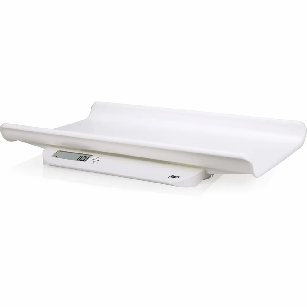 Alecto BC10 Bilancia Neonato Preciso 5 grammi 20 kg Bianco