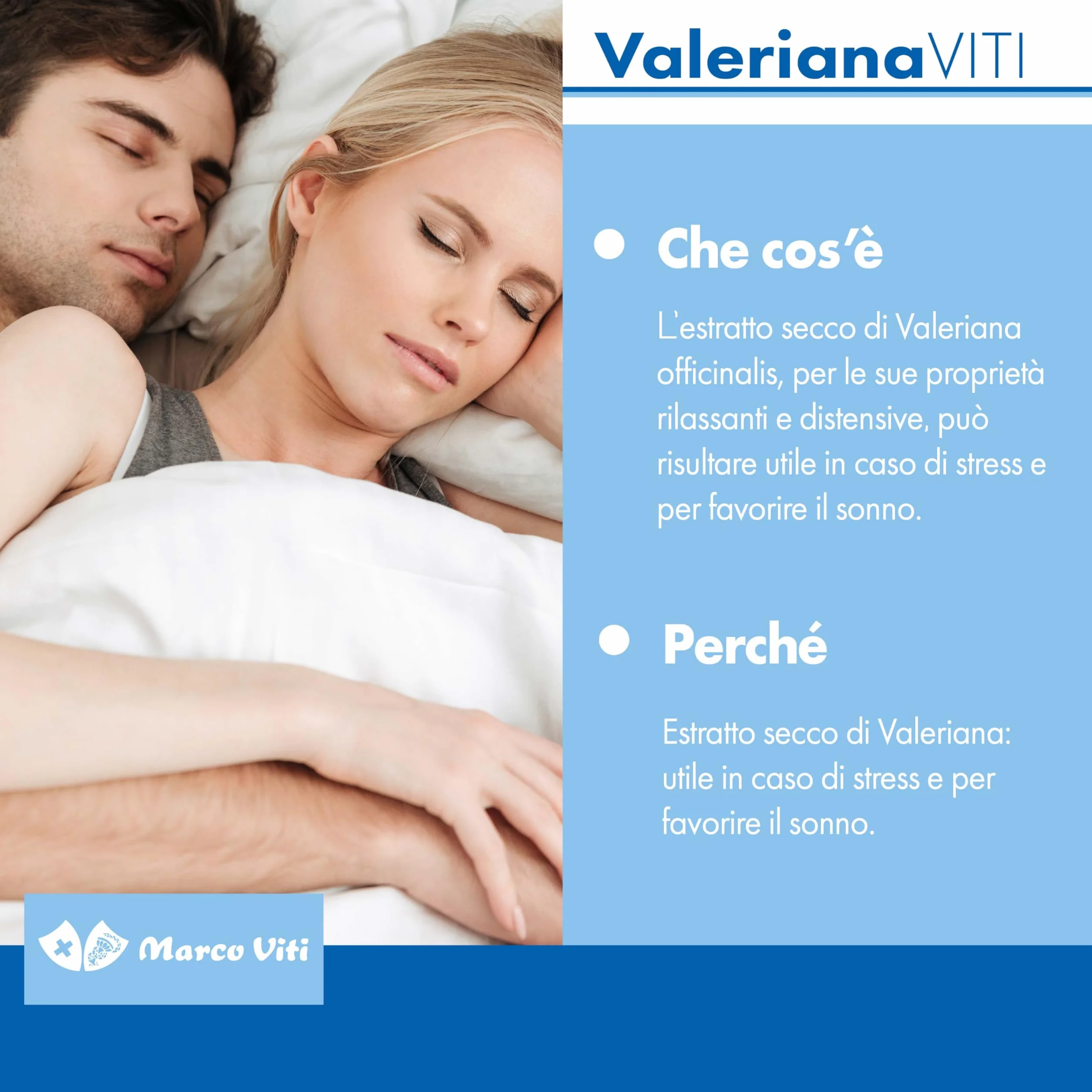 Valeriana Viti Integratore Rilassante 30 Compresse Senza Glutine e Lattosio