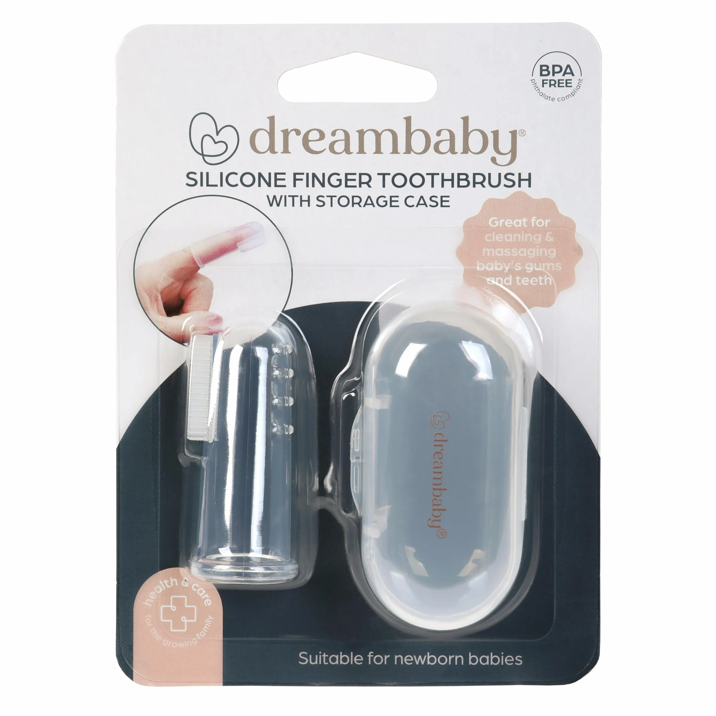 Dreambaby Silicone Finger Toothbrush