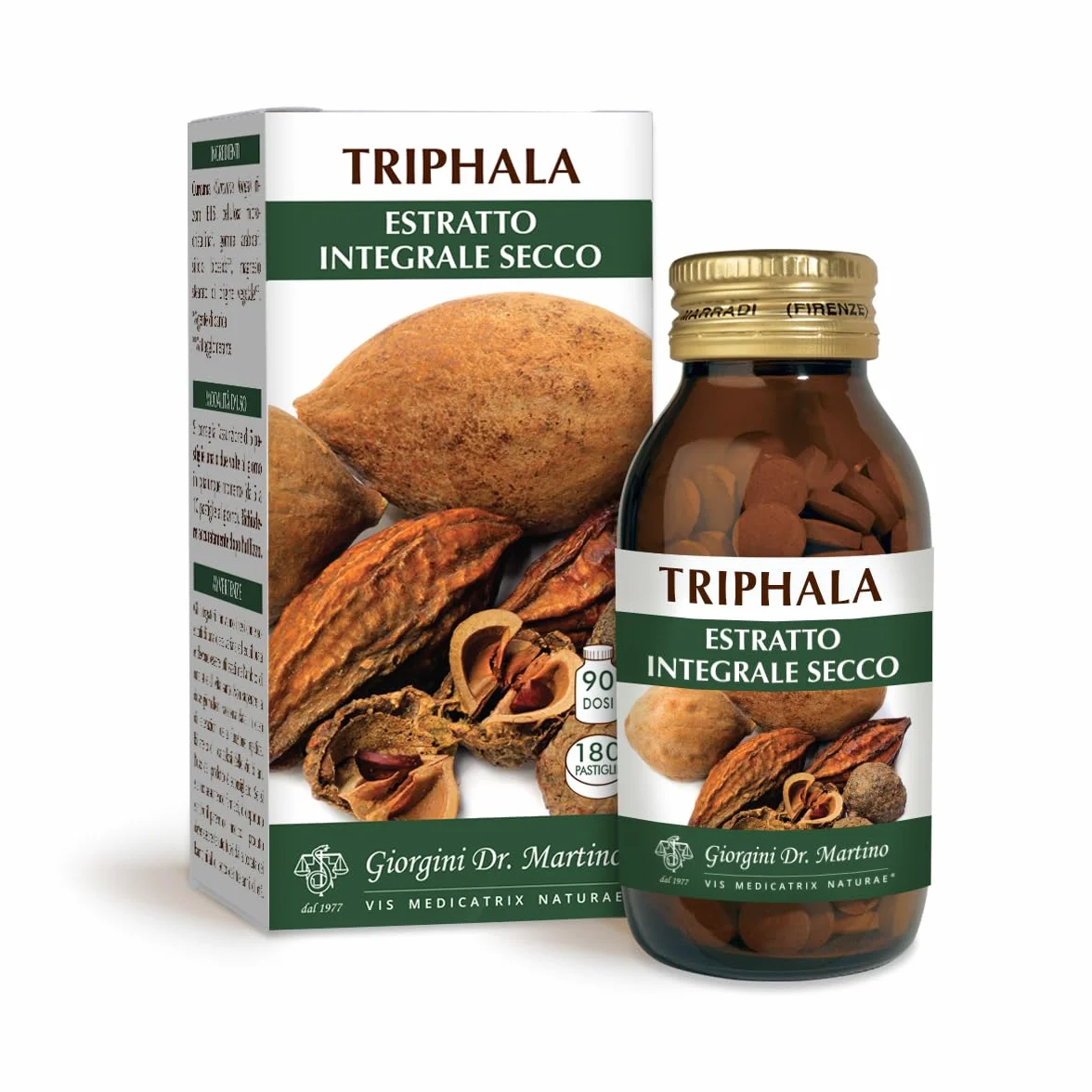 Dr Giorgini TRIPHALA ESTRATTO INTEGRALE SECCO pastiglie - 90 g