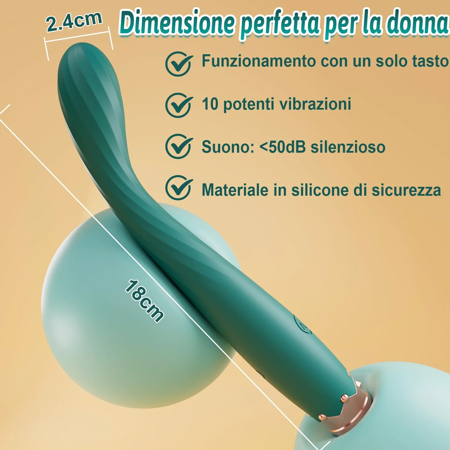 Sex Toys Dildo Vibratoreper Donna - Vibratoreper Donna Punto G Squirting Dildo Anale con 10 Vibrazioni per Vibratoreper Donna Realistico Stimolatore Clitorideo Femminile,Sextoysdonna Dildo Vibrante