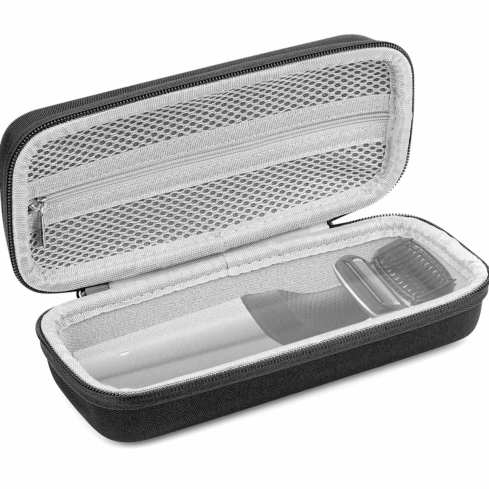 Linkidea Custodia da viaggio multi-groomer compatibile con Panasonic Bodygroom ER-GB42-K, ER-GC63-H, ER-SB40-K, organizer per accessori per regolabarba, borsa portatile (nero)