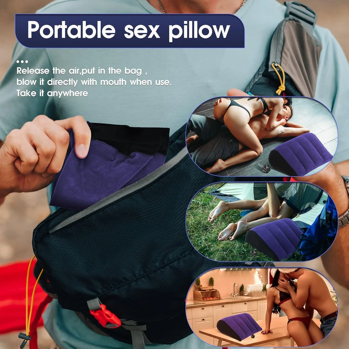 Arredamento erotico Sex toys coppia giochi erotiici coppia materassi (blu)