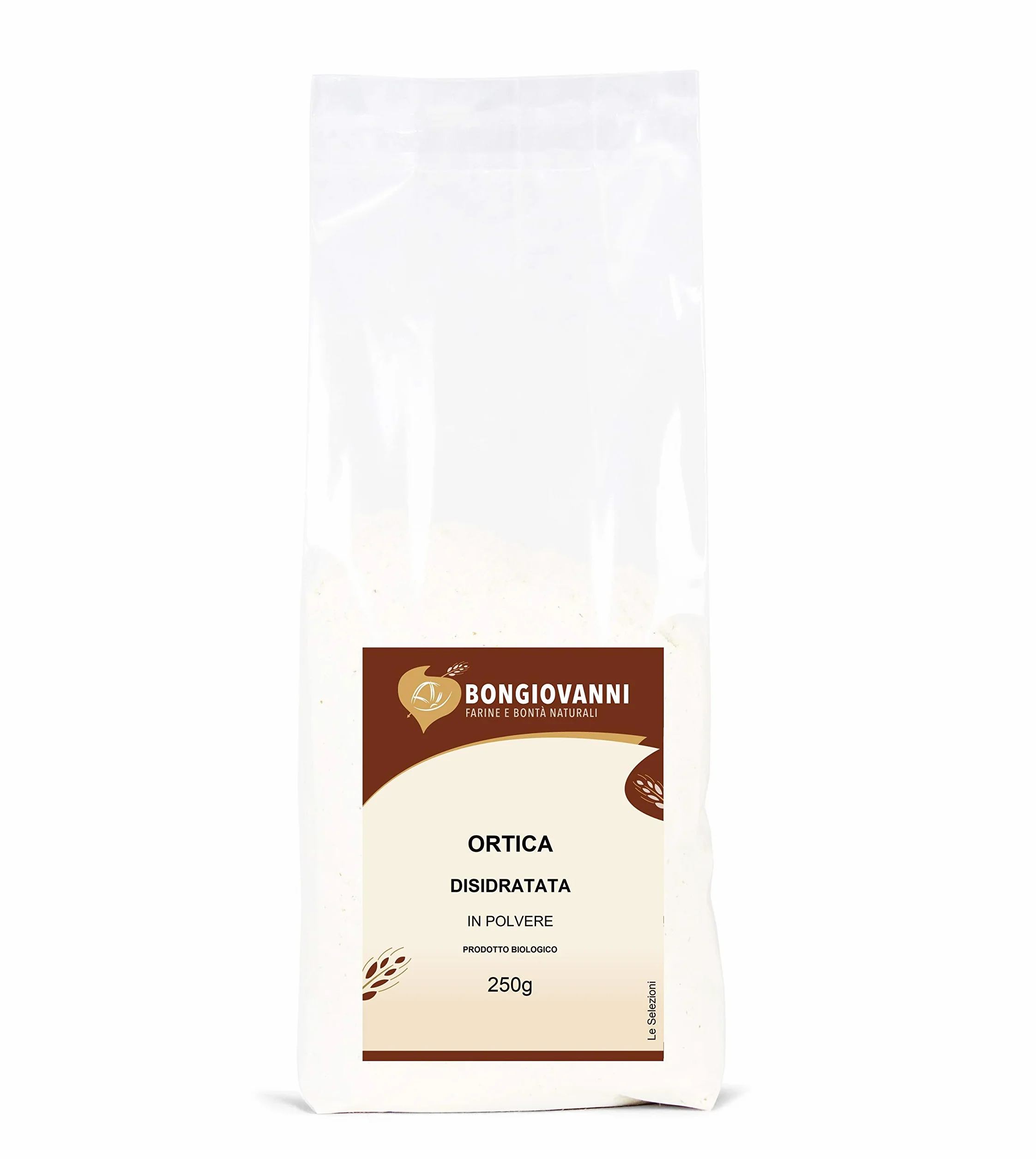 BONGIOVANNI FARINE E BONTA' NATURALI Ortica disidratata in polvere 250g BIO