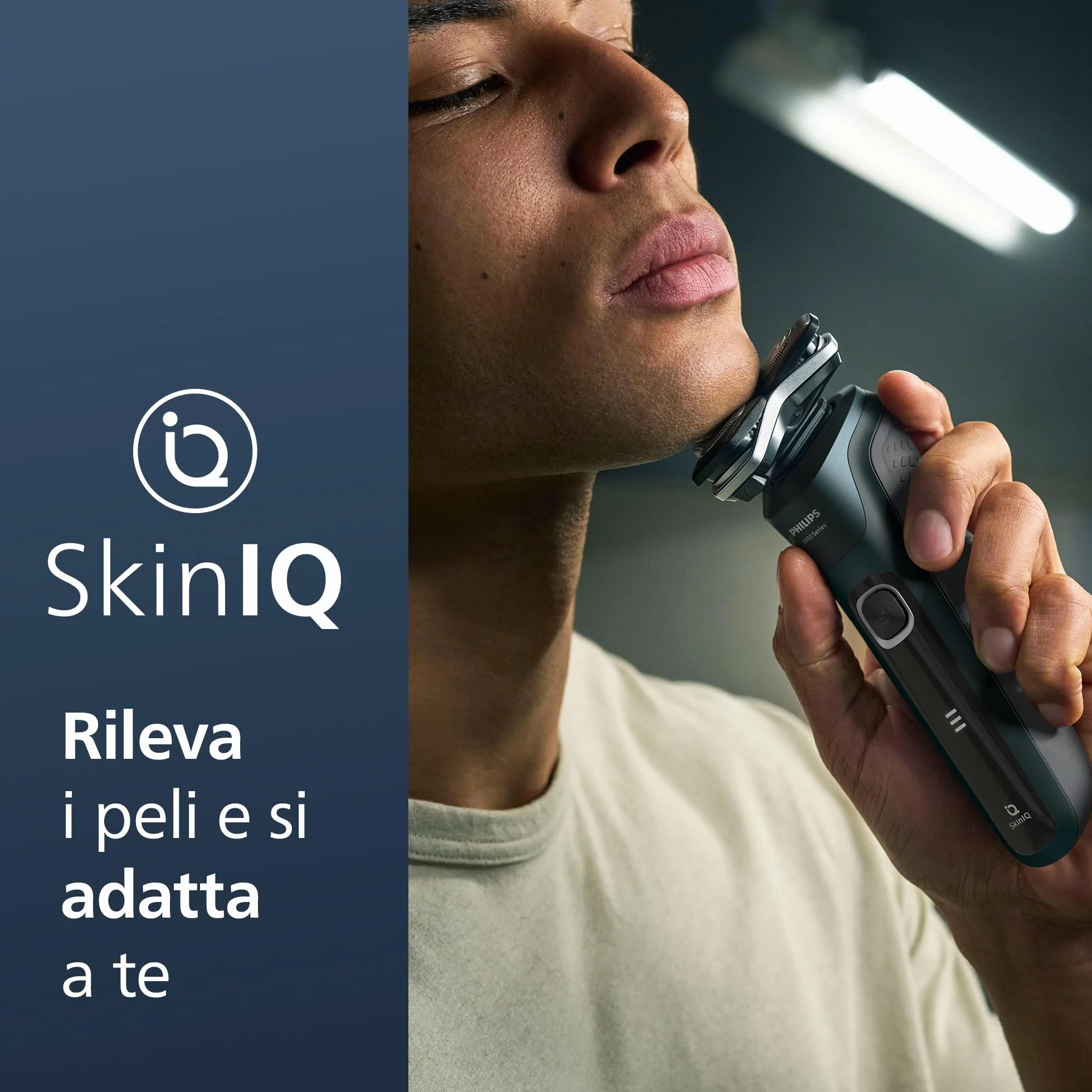 Philips Rasoio Elettrico Serie 5000 SkinIQ Wet&Dry S5884/35