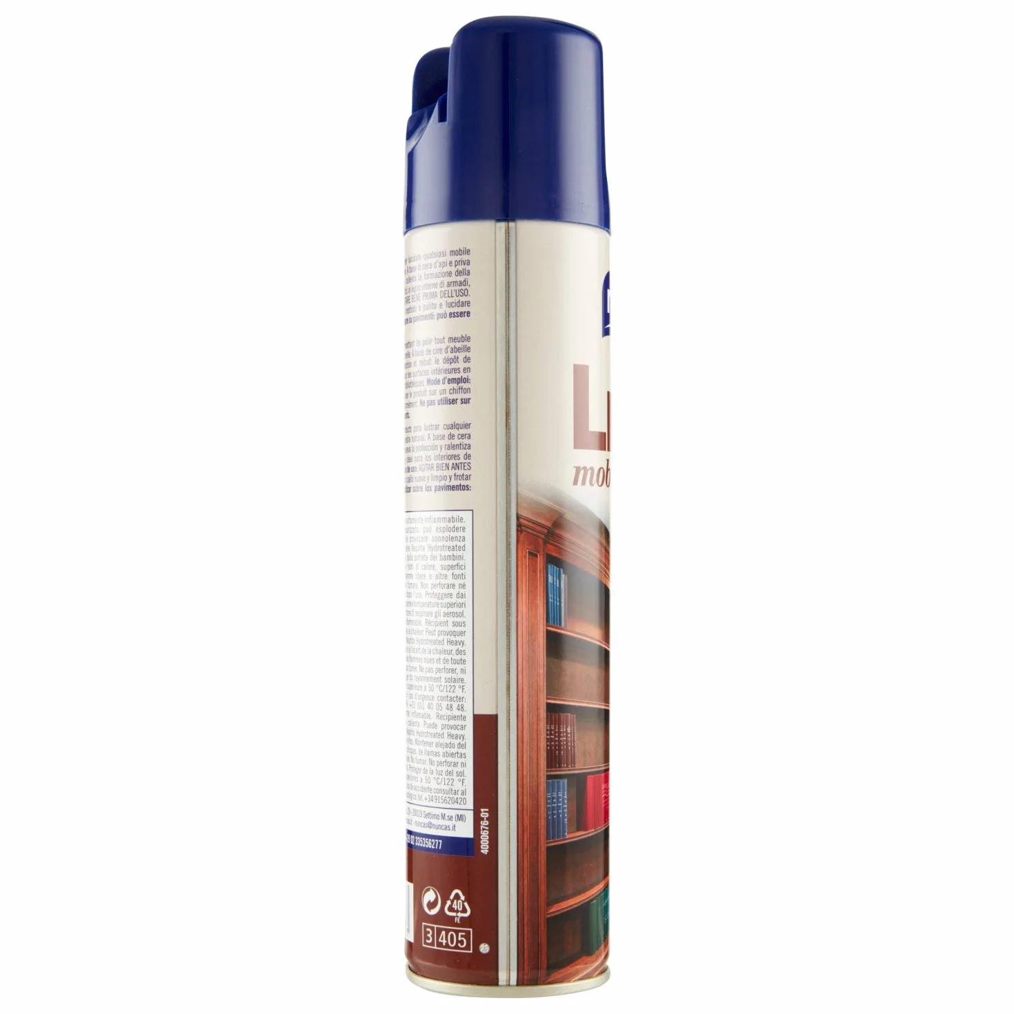 Nuncas Livax Cera Lucidante Spray Legno 300ml