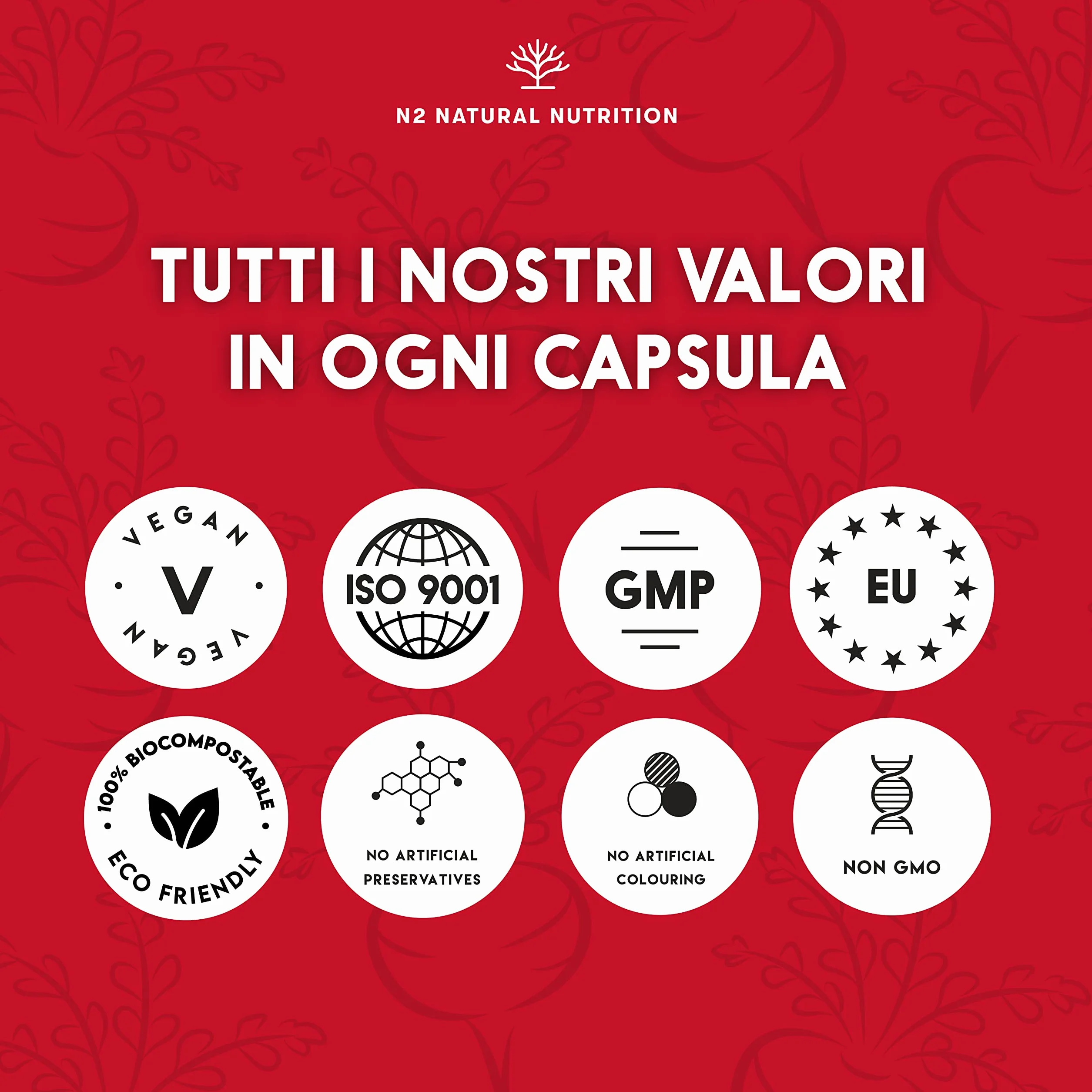 Maca Peruviana + Ginseng + L Arginina. Tripla Energia. Zinco + Vitamine C e B. Prestazioni sportive. Riduce Stanchezza e Fatica. Antiossidante. 120 Capsule. CE, Vegano, N2 Natural Nutrition
