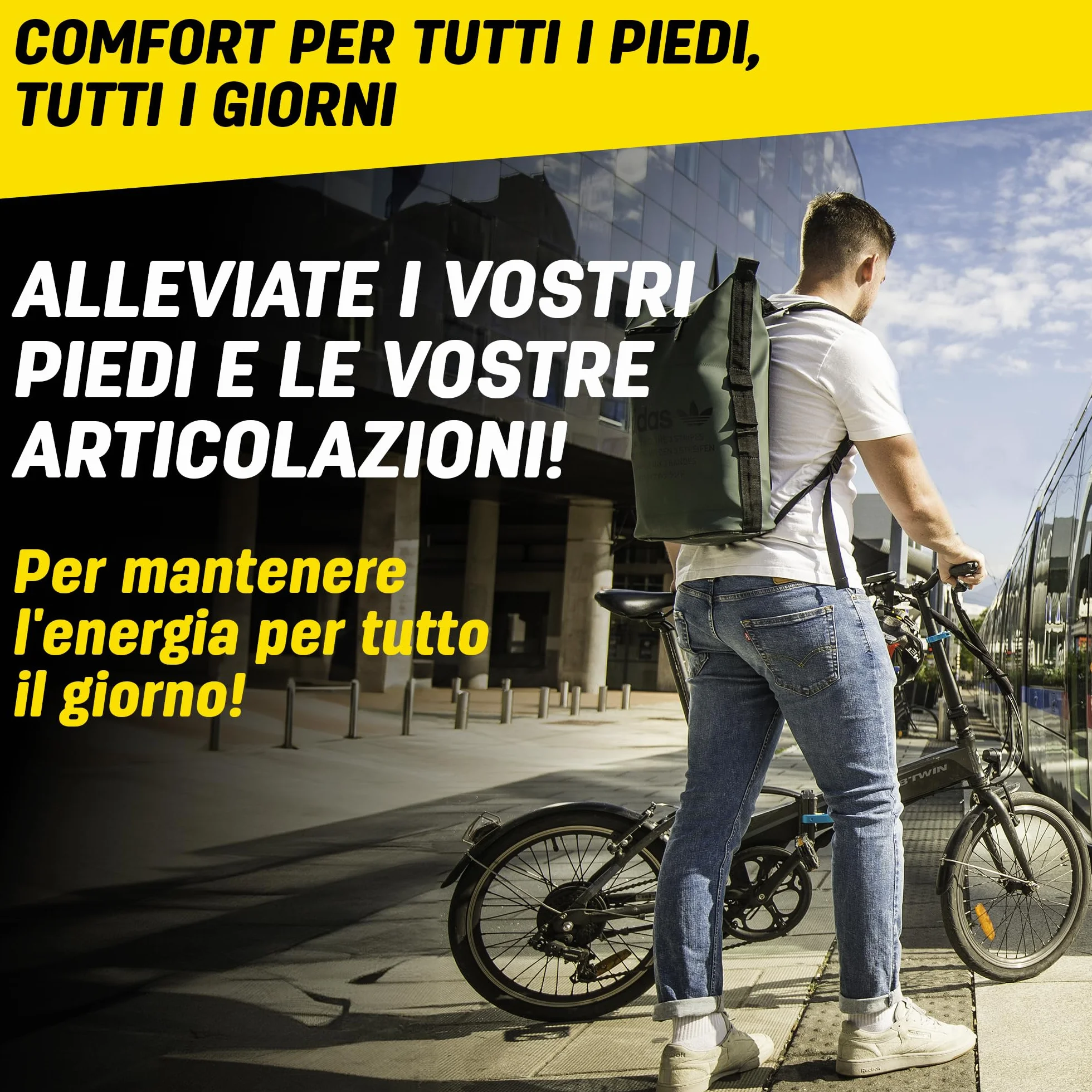 Sidas Gel Slim Solette in Gel Ammortizzanti e Antibatteriche per Camminare o Lavorare Comfort Traspirabilità