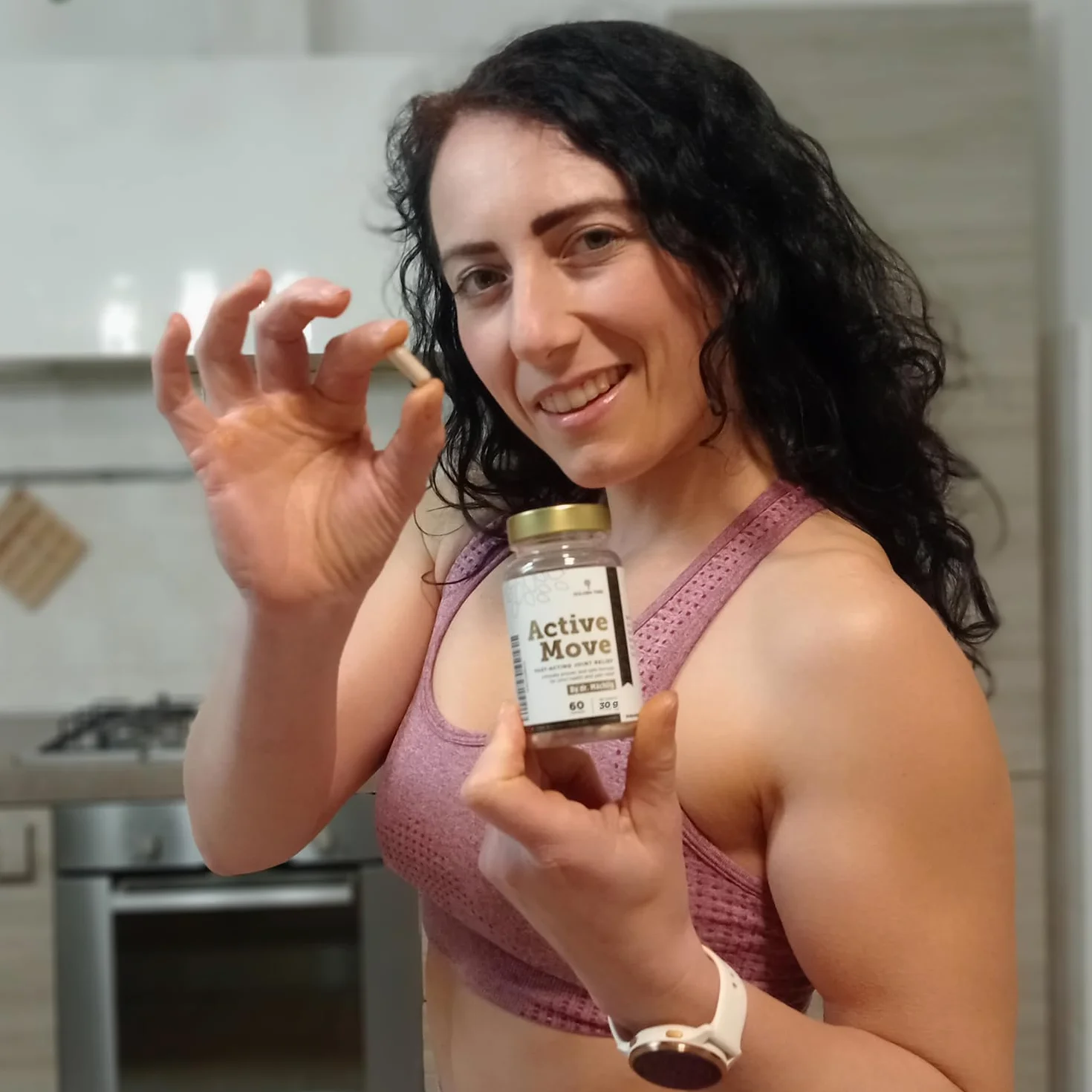 Golden Tree Active Move Integratore Articolazioni Boswellia Acido Ialuronico Collagene UC-II Vitamina C 60 Capsule
