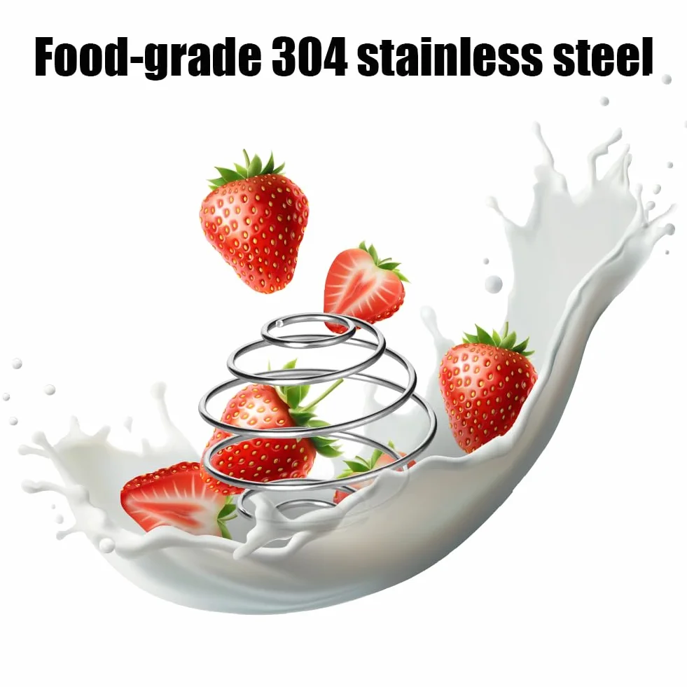 ACWOO Protein Shaker, 2PCS Shaker Proteico 500 ML, Bottiglia per Shaker con Tappo a Vite e Sfera di Miscelazione, Borraccia Palestra a Prova di Perdite con Maniglia, per Frullati Proteici, Senza BPA